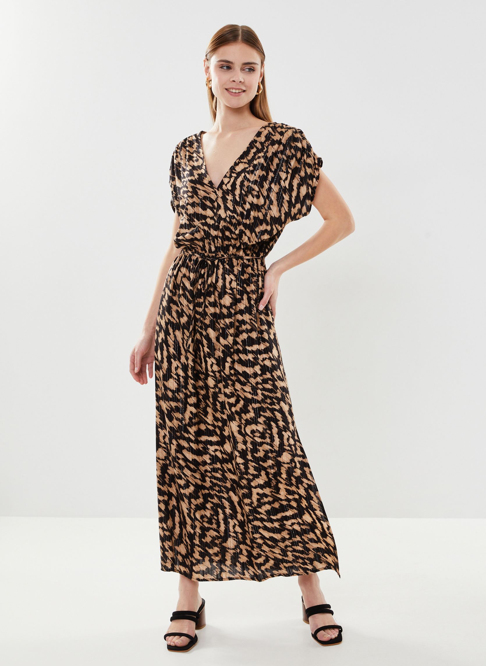 Robes longues Marine_12321 femme noir Grace & Mila Robes longues Marine_12321 femme noir Noir