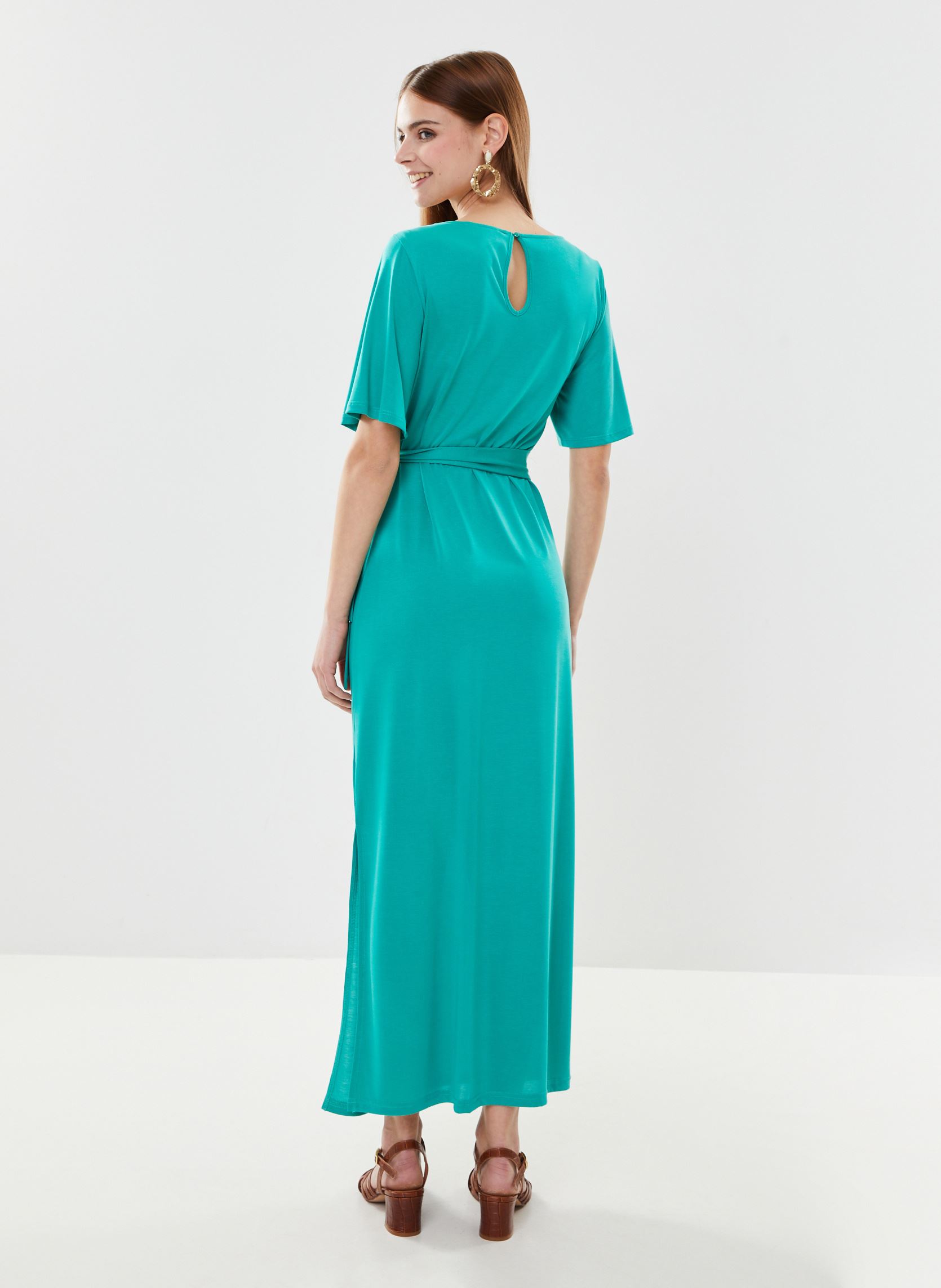 Robes longues Maryline_12370 femme vert Grace & Mila Robes longues Maryline_12370 femme vert Vert