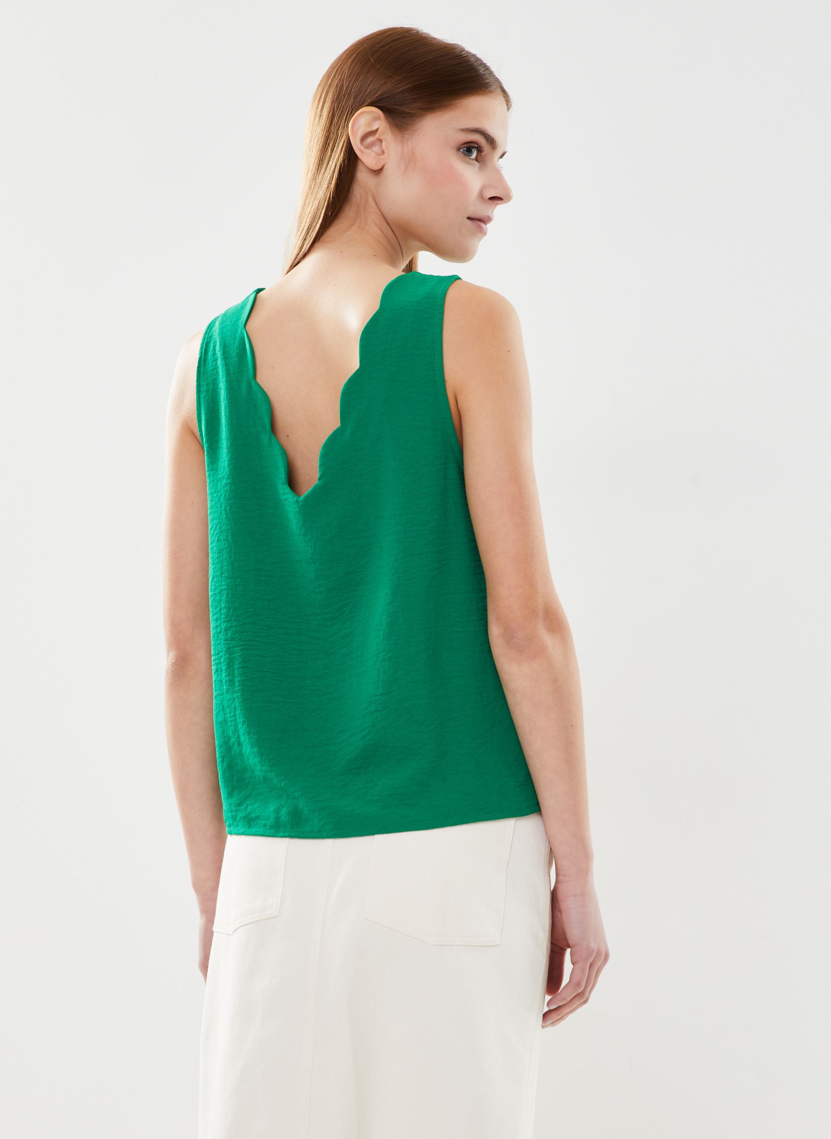 Kurzarm-T-Shirts Malice_12392 damen grün Grace & Mila Kurzarm-T-Shirts Malice_12392 damen grün Vert