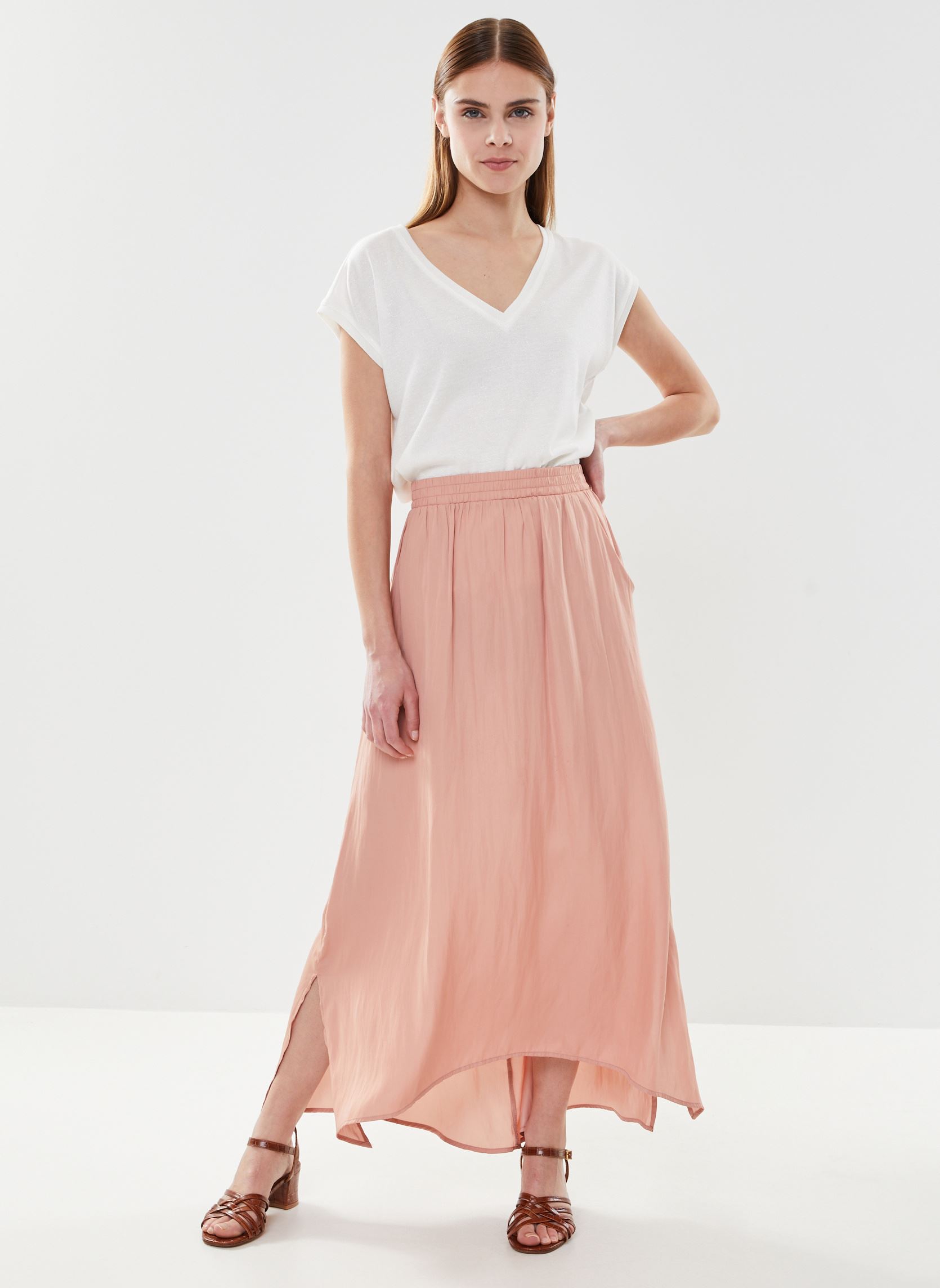 Tee-shirts manches courtes Malin_12382 femme blanc Grace & Mila Tee-shirts manches courtes Malin_12382 femme blanc Ecru