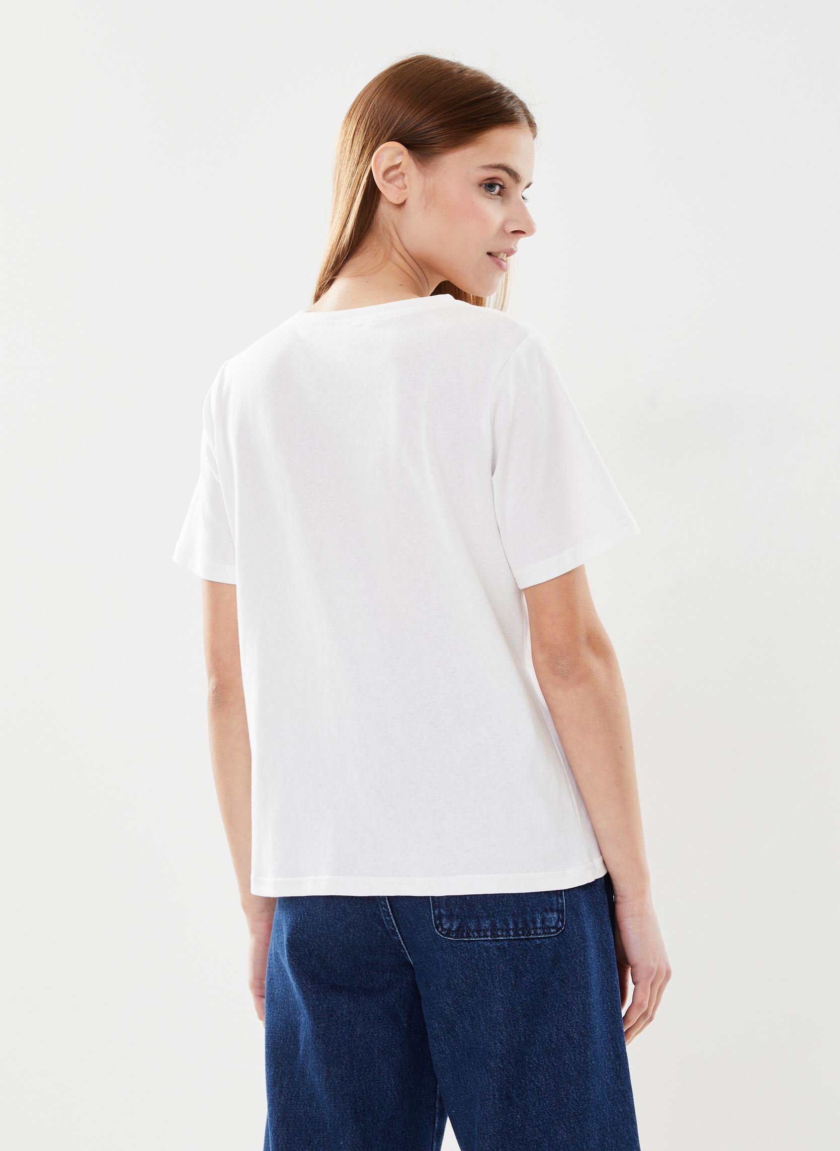Kurzarm-T-Shirts Marisol_12416 damen weiß Grace & Mila Kurzarm-T-Shirts Marisol_12416 damen weiß Ecru
