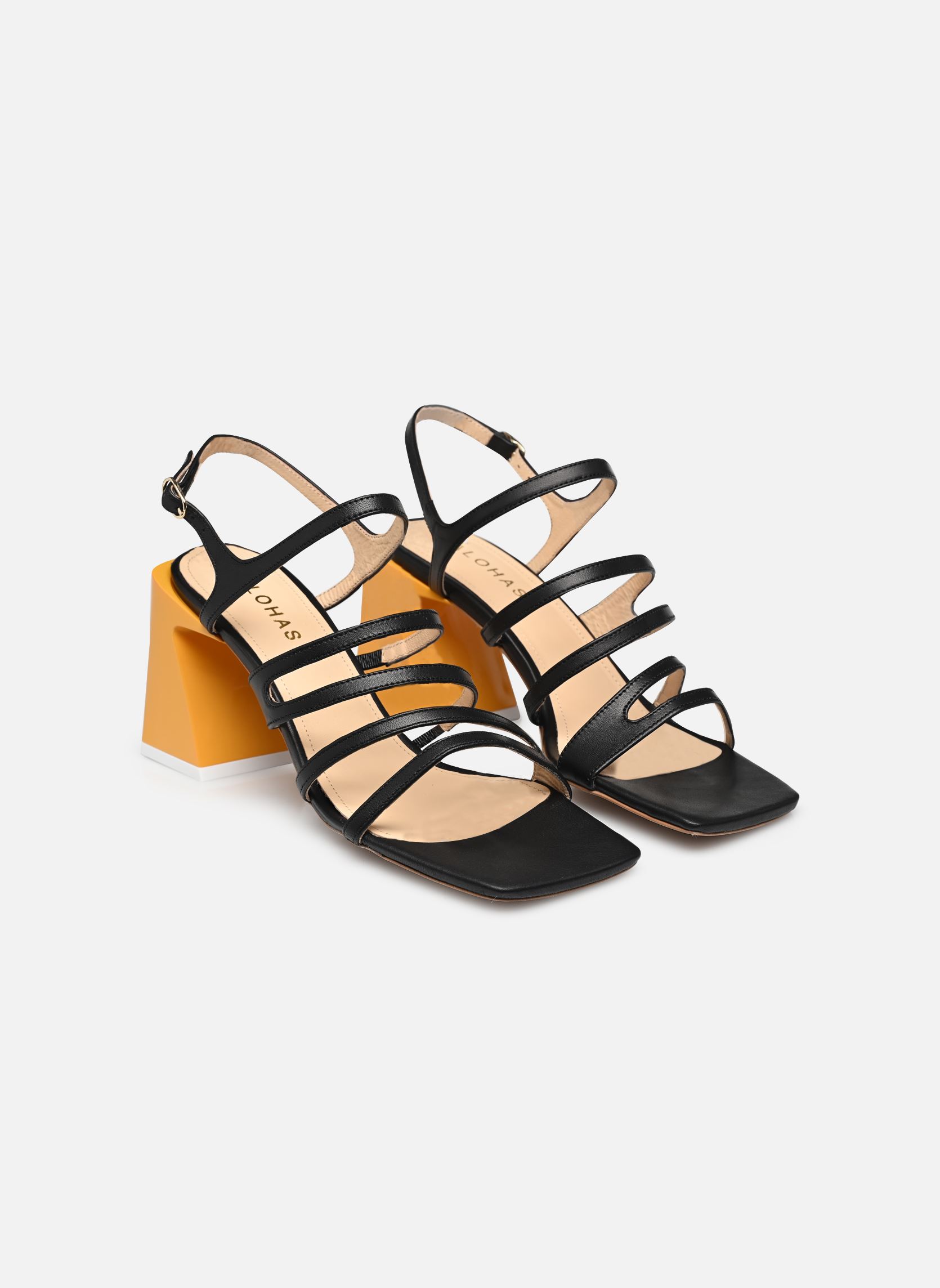 Sandalias Aubrey mujer negro Alohas Sandalias Aubrey mujer negro BLACK LEATHER
