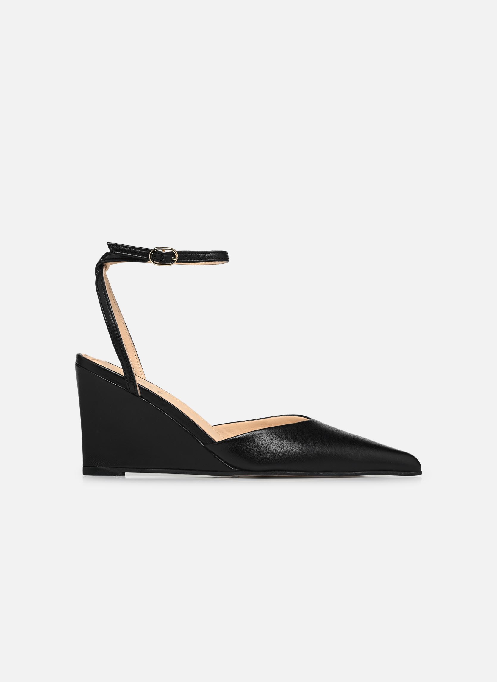 Pumps Polly damen schwarz Alohas Pumps Polly damen schwarz BLACK LEATHER
