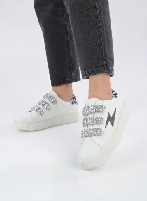 Vanessa Wu Baskets Baskets Angela femme blanc Sarenza Belgique