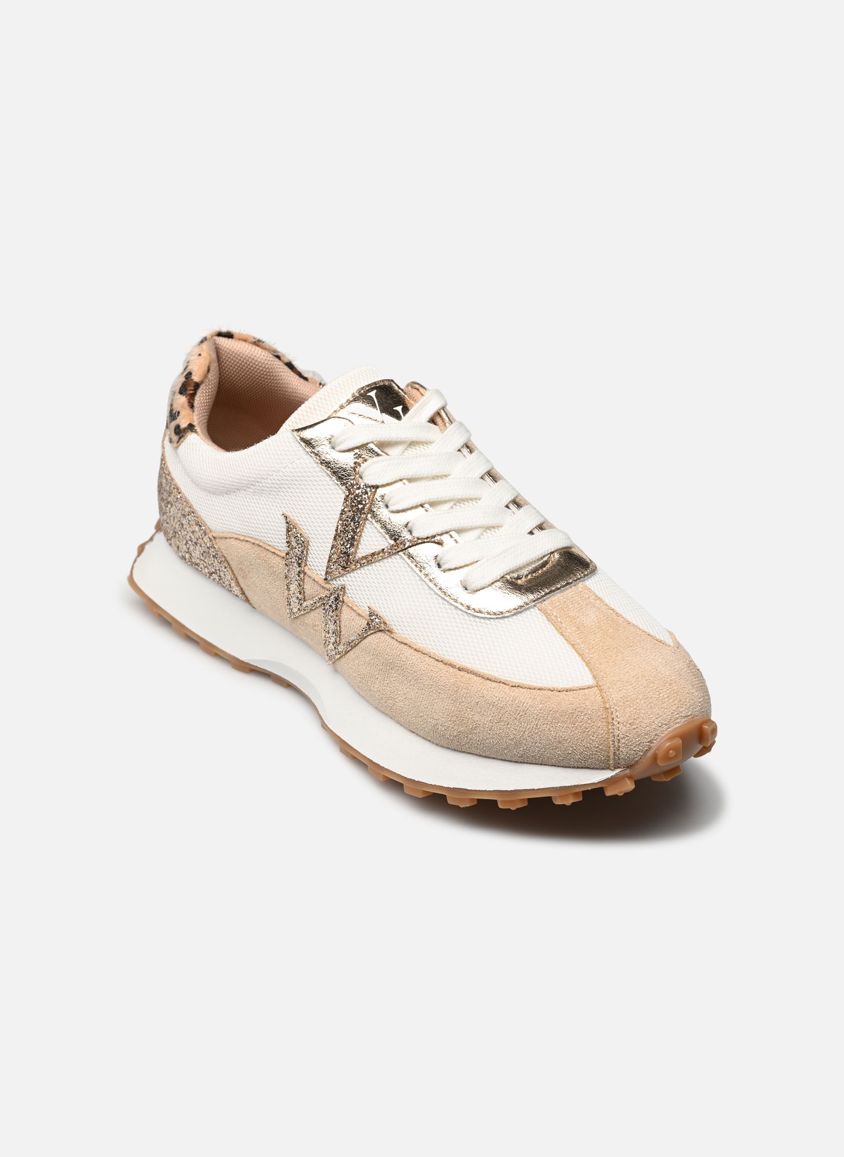 Baskets Faustine femme multicolore Vanessa Wu Baskets Faustine femme multicolore BEIGE
