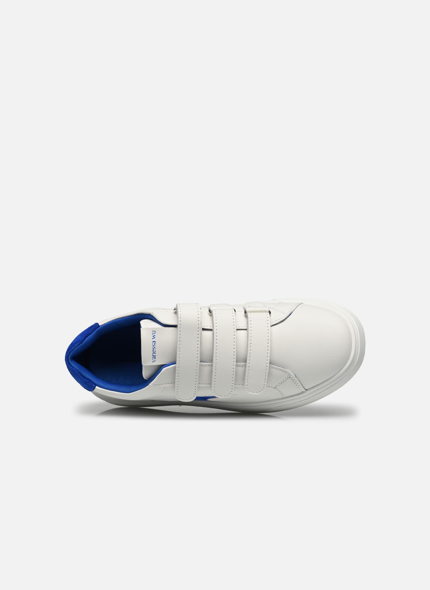 Sneakers BK2672 dames wit Vanessa Wu Sneakers BK2672 dames wit Bleu