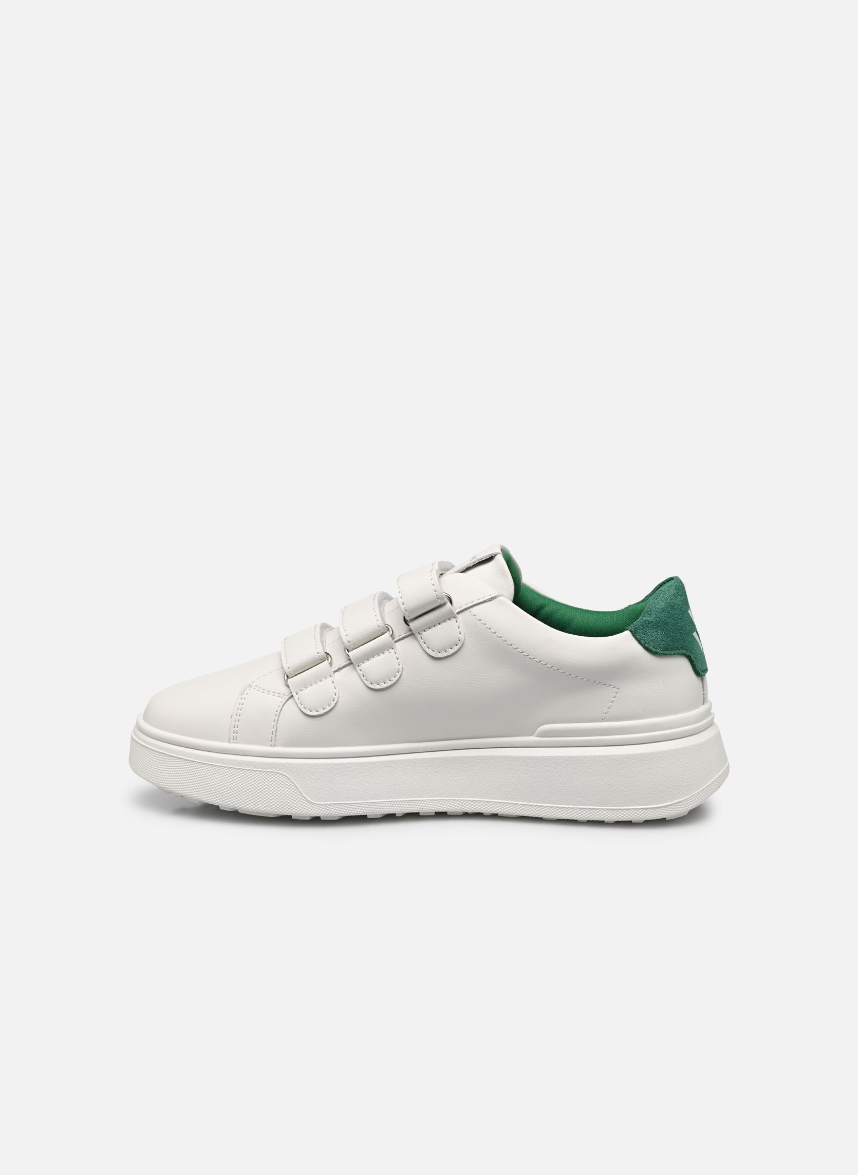 Baskets BK2672 femme blanc Vanessa Wu Baskets BK2672 femme blanc Vert