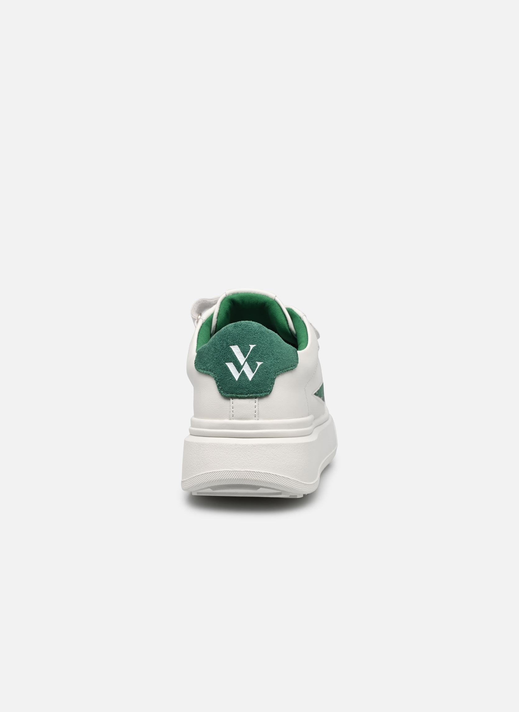 Baskets BK2672 femme blanc Vanessa Wu Baskets BK2672 femme blanc Vert