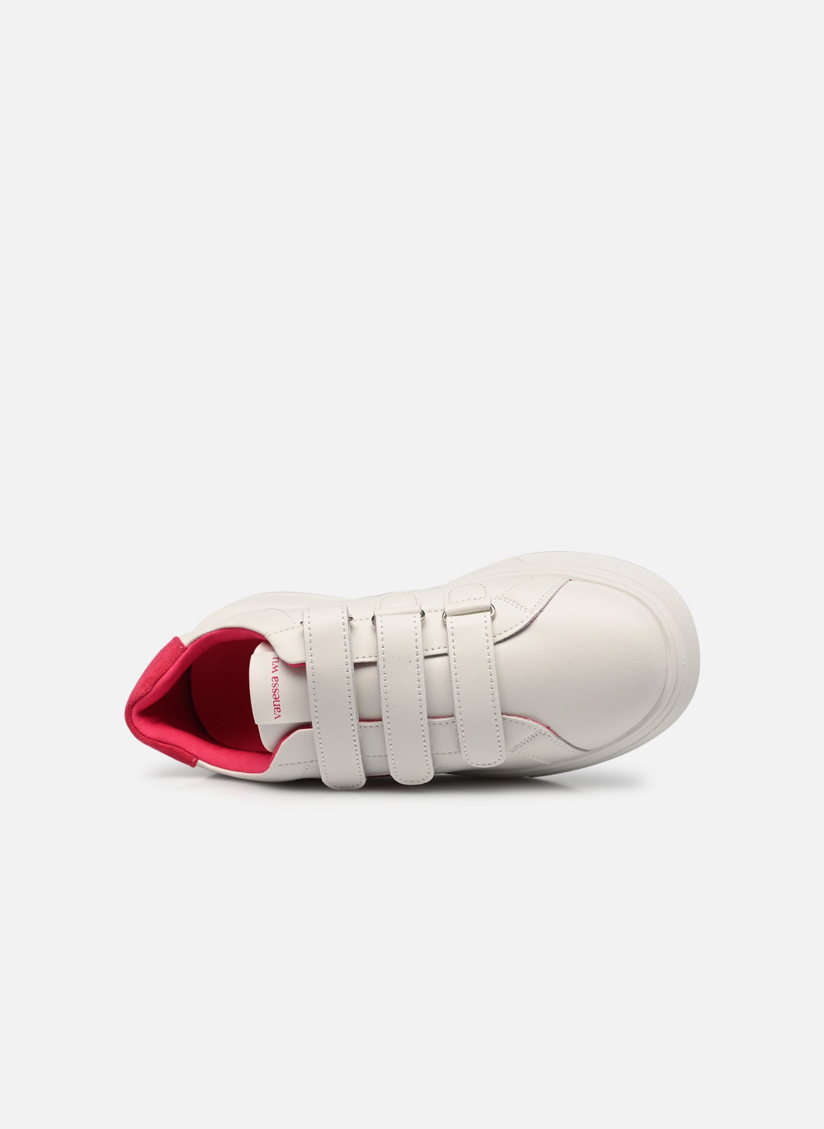 Sneaker BK2672 damen weiß Vanessa Wu Sneaker BK2672 damen weiß Fuschia