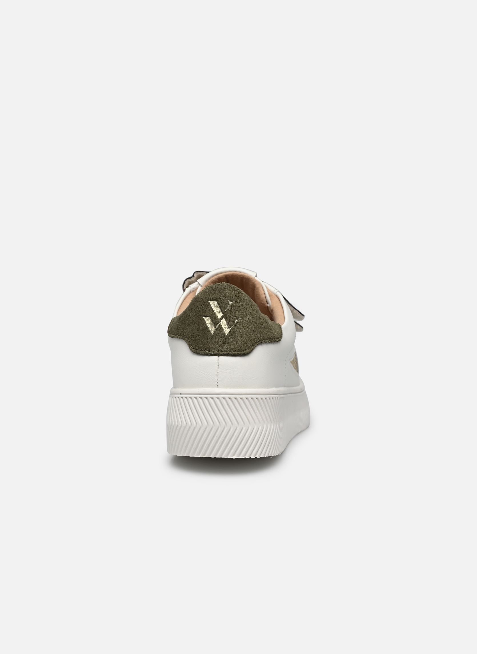 Baskets Noura femme blanc Vanessa Wu Baskets Noura femme blanc Or