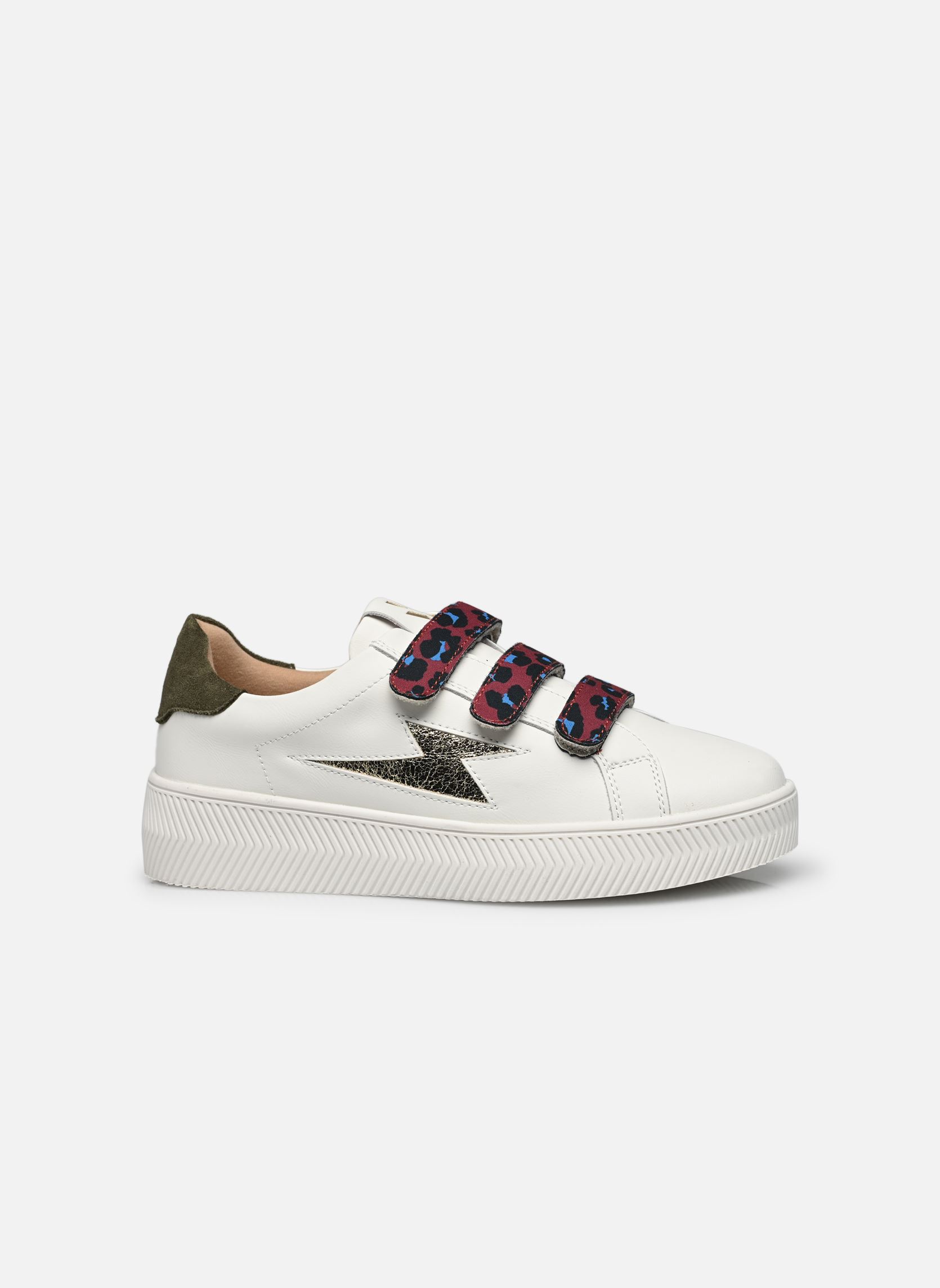 Baskets Noura femme blanc Vanessa Wu Baskets Noura femme blanc Or
