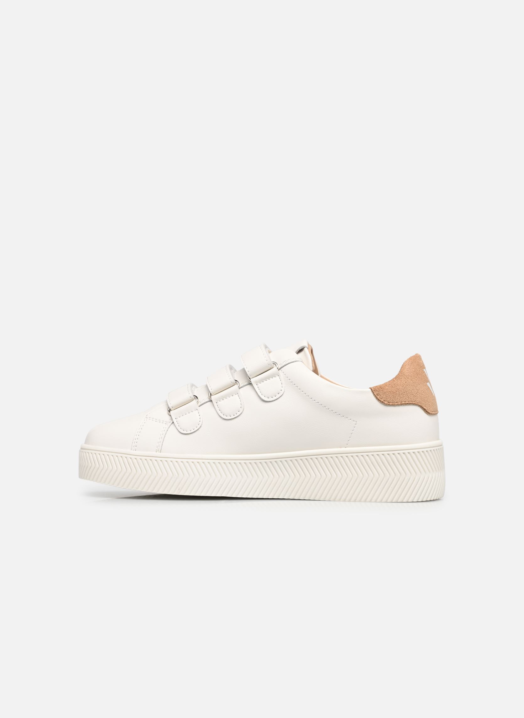 Baskets Camelia femme blanc Vanessa Wu Baskets Camelia femme blanc Beige