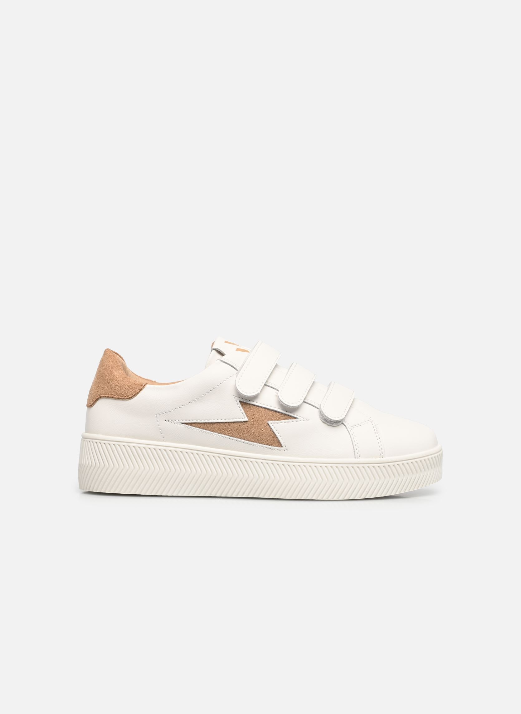 Baskets Camelia femme blanc Vanessa Wu Baskets Camelia femme blanc Beige