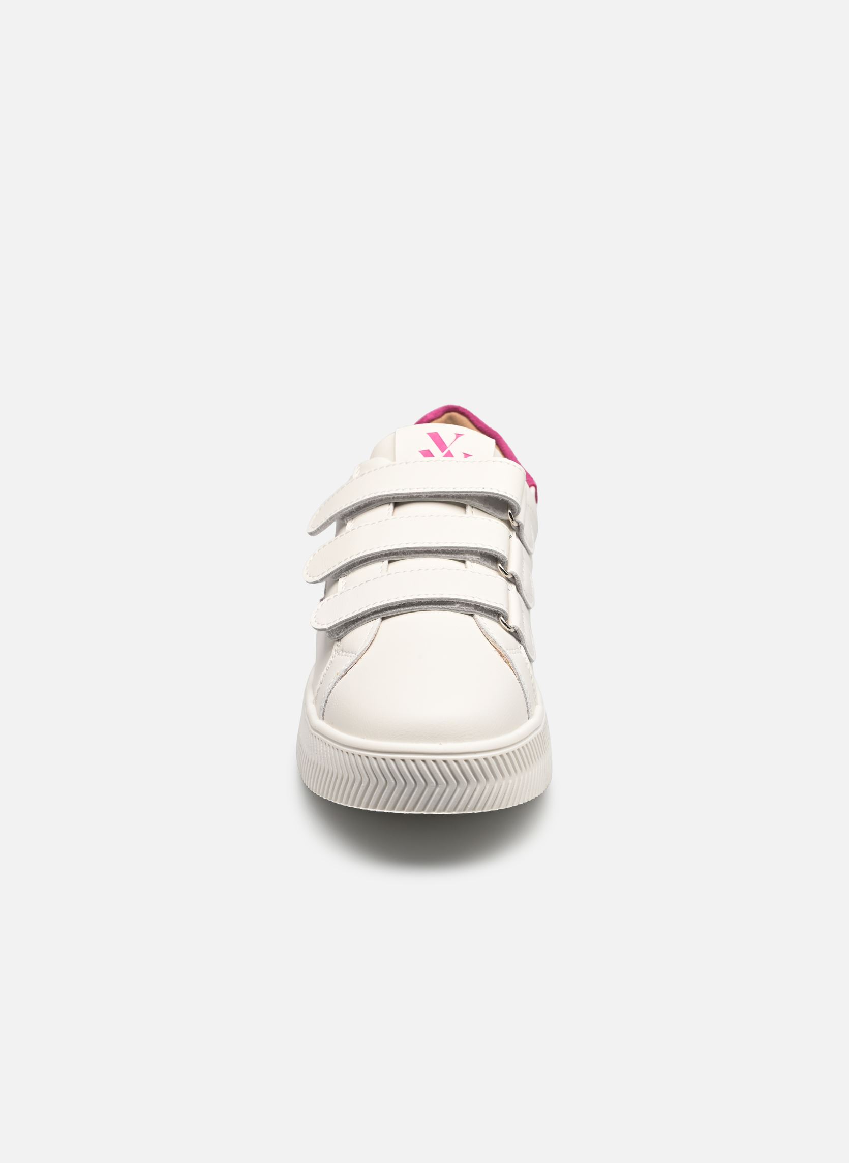 Sneakers Camelia dames wit Vanessa Wu Sneakers Camelia dames wit Fuschia