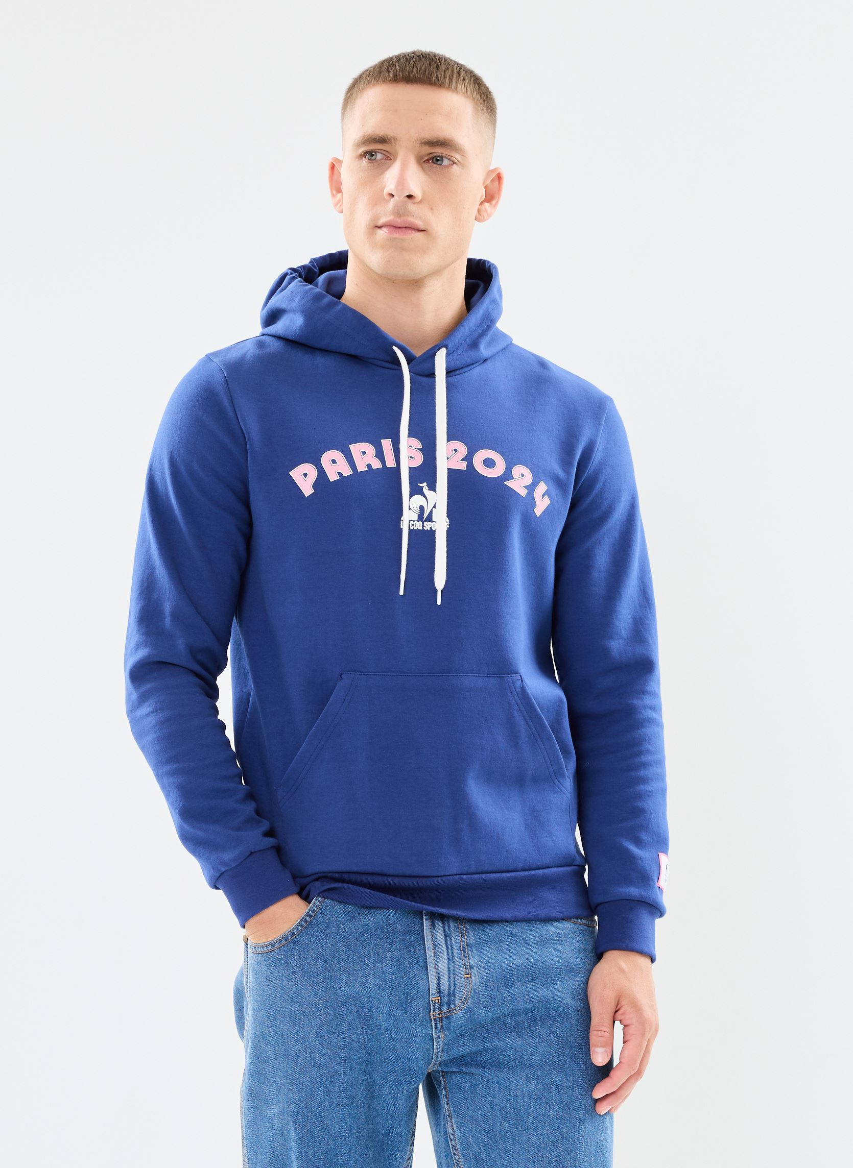 Vêtements Le Coq Sportif GRAPHIC P24 Hoody N°2 JO 2024 pour Accessoires