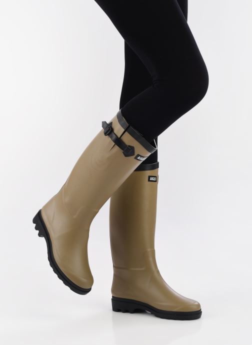 Bottes Caoutchouc Bottines Fourrées Aigle Femme Pluie Aigle