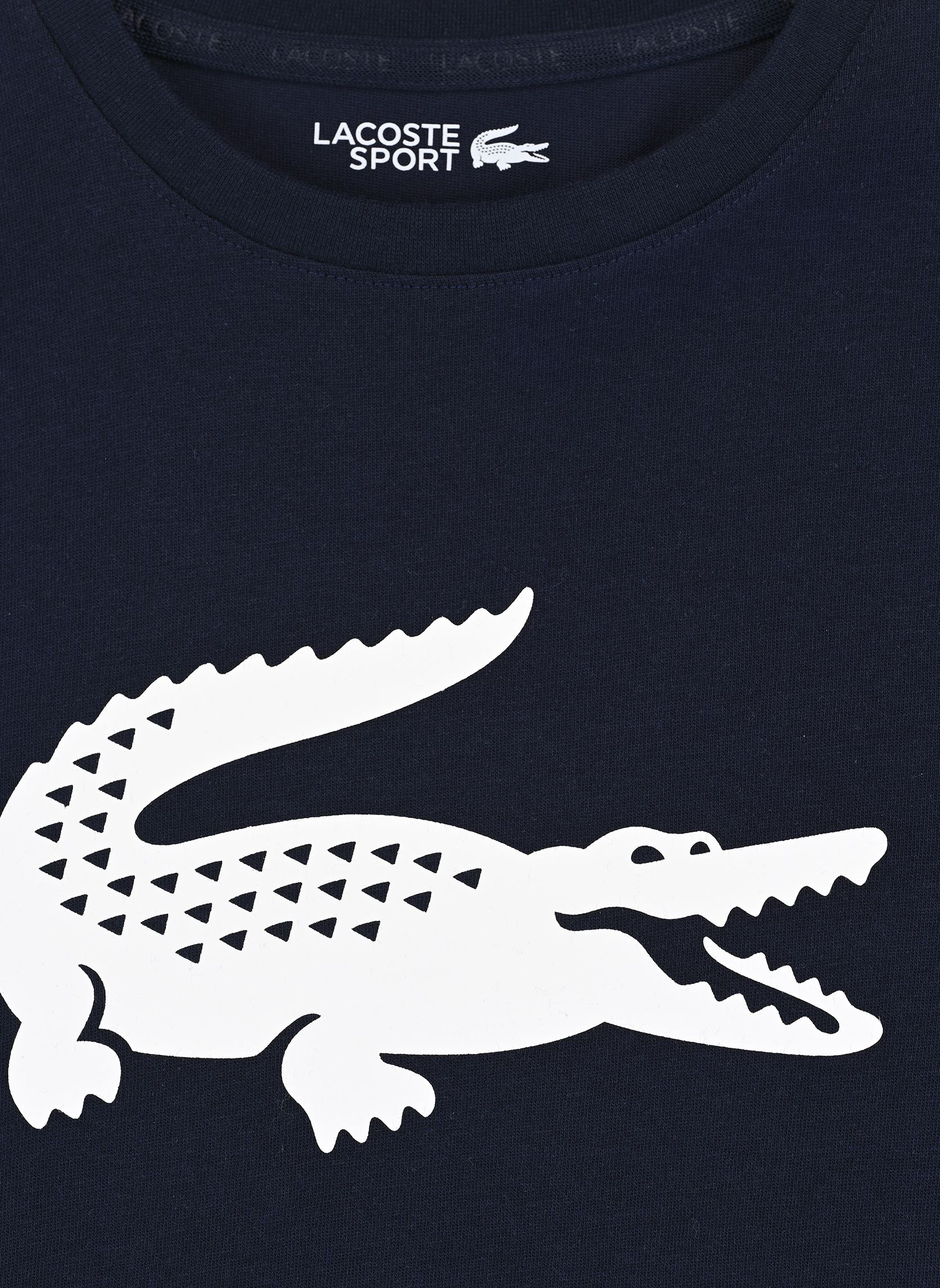 Tee-shirts manches courtes Tee-Shirt enfant TJ2910 multicolore Lacoste Tee-shirts manches courtes Tee-Shirt enfant TJ2910 multicolore MARINE/BLANC