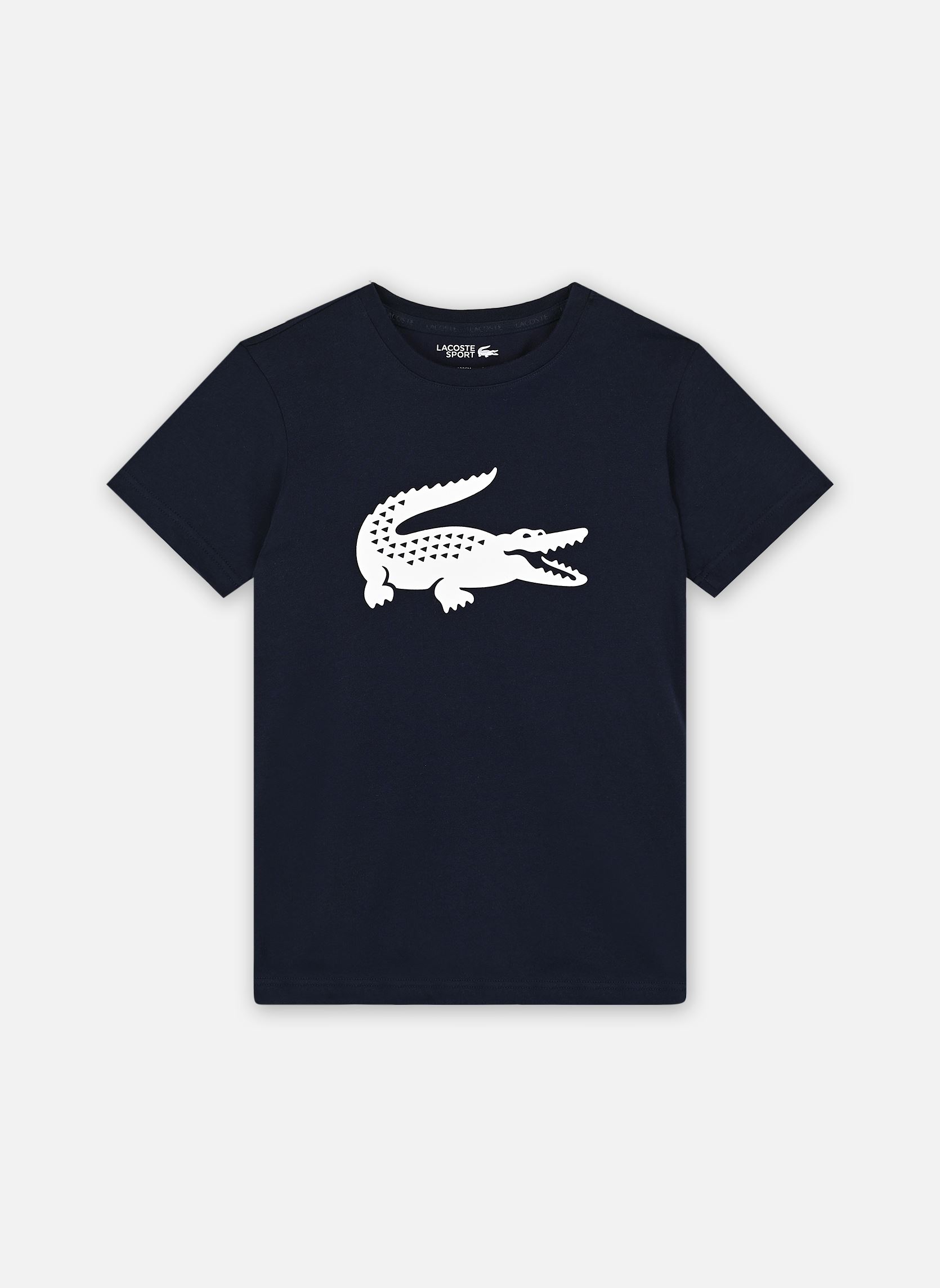 Vêtements Lacoste Tee Shirt enfant TJ2910 pour Accessoires - vue 2