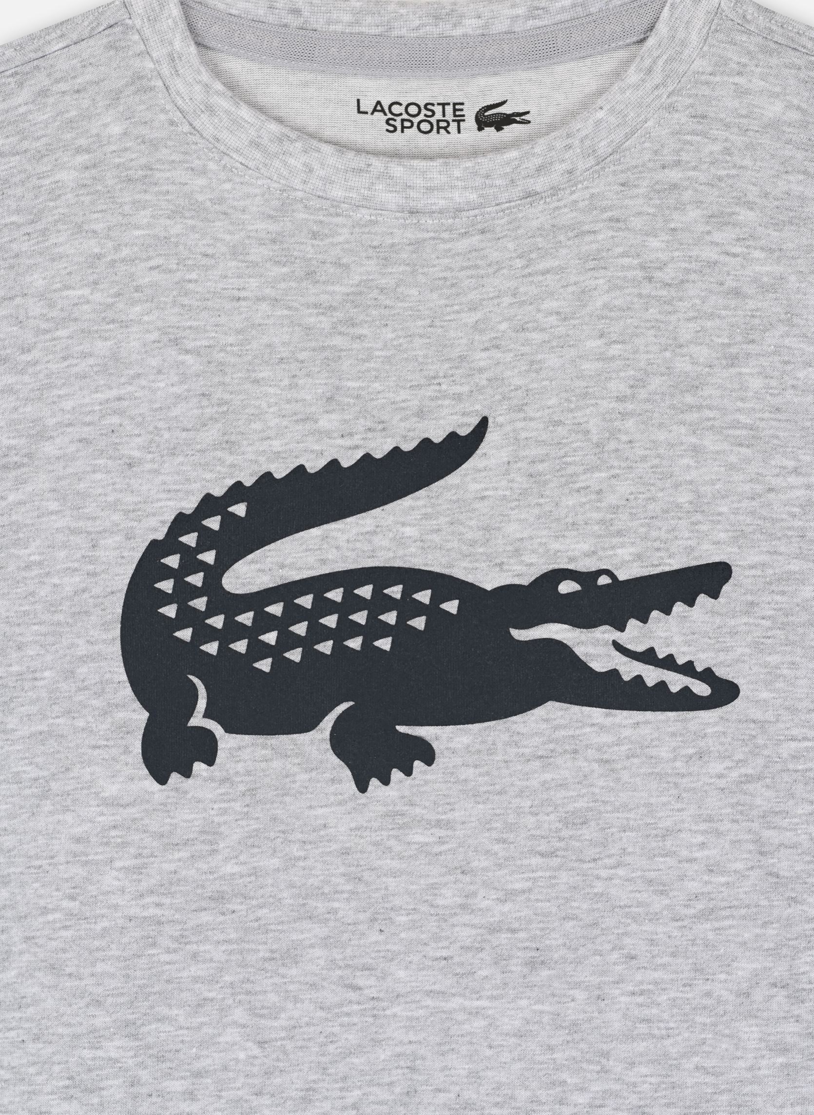 Tee-shirts manches courtes Tee-Shirt enfant TJ2910 multicolore Lacoste Tee-shirts manches courtes Tee-Shirt enfant TJ2910 multicolore ARGENT-CHINE/MARINE