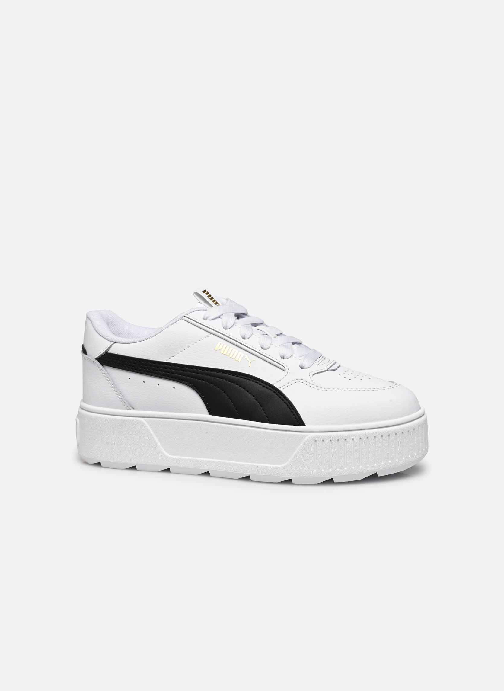 Baskets Karmen Rebelle Jr fille blanc Puma Baskets Karmen Rebelle Jr fille blanc PUMA WHITE-PUMA BLACK