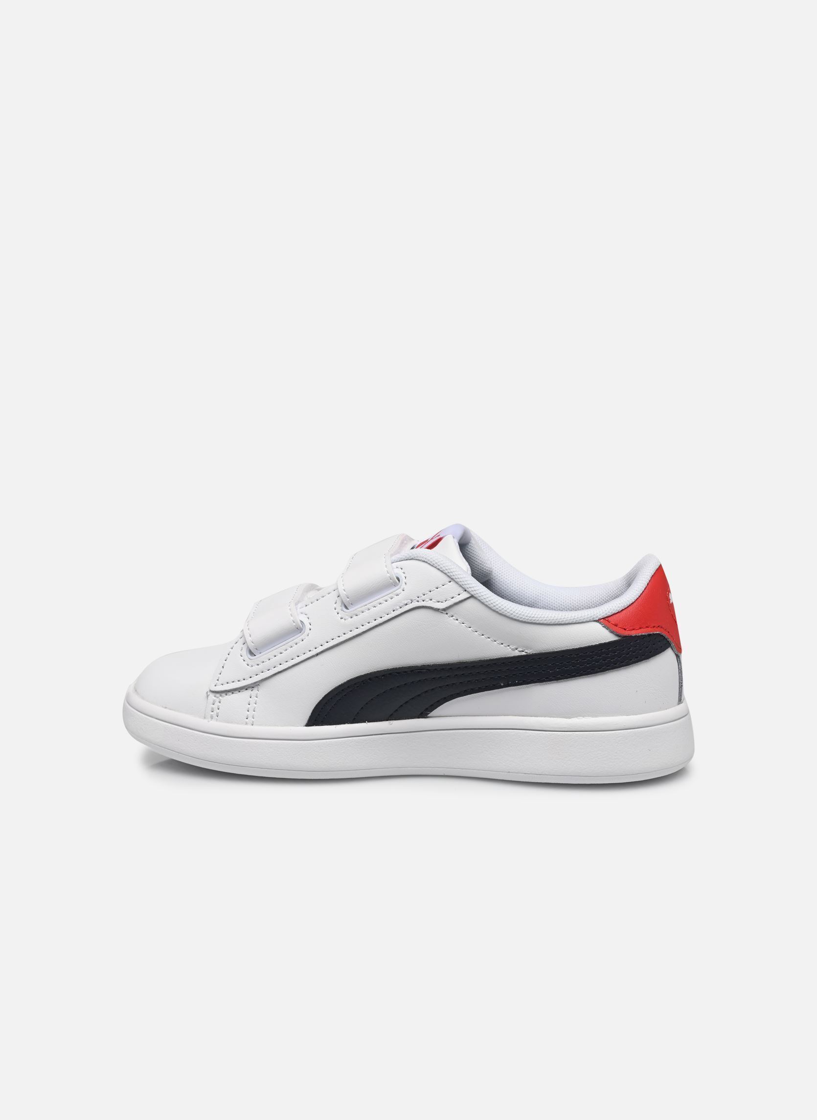 Baskets basses Puma Smash 3.0 L V Ps blanc Puma Baskets basses Puma Smash 3.0 L V Ps blanc PUMA WHITE-PUMA NAVY-FOR ALL T