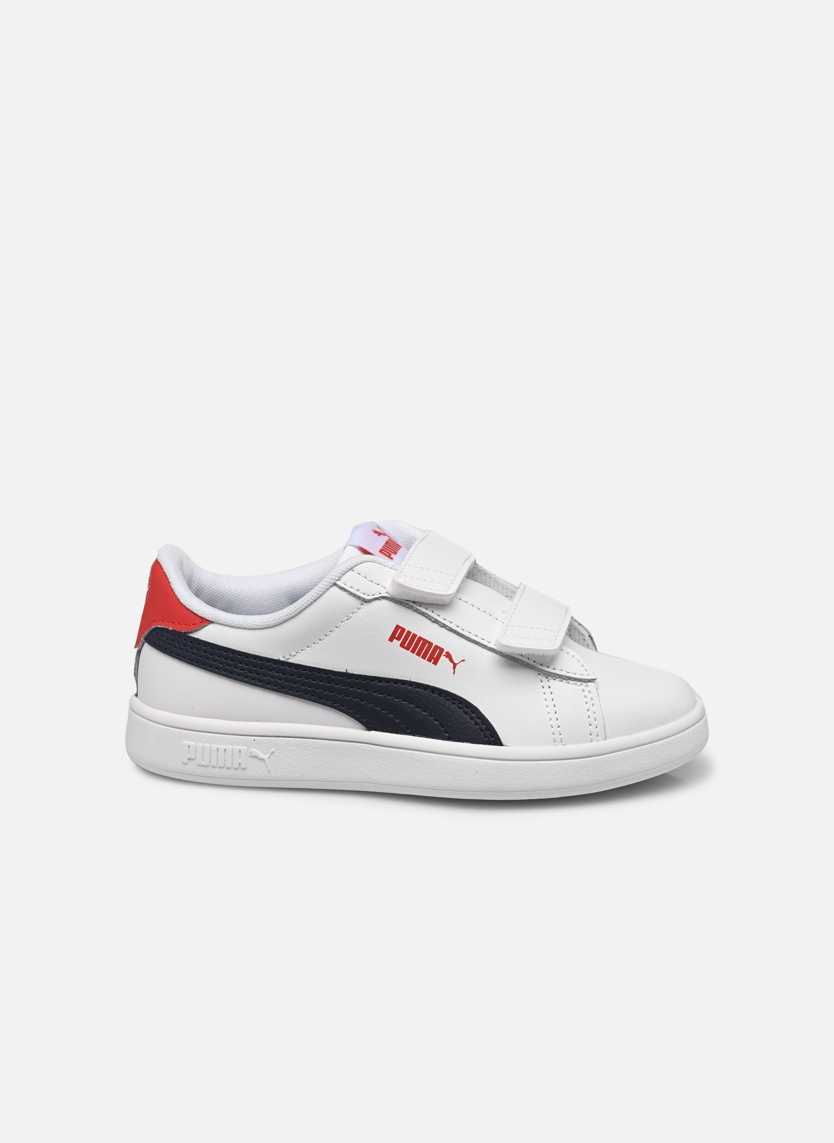 Baskets basses Puma Smash 3.0 L V Ps blanc Puma Baskets basses Puma Smash 3.0 L V Ps blanc PUMA WHITE-PUMA NAVY-FOR ALL T