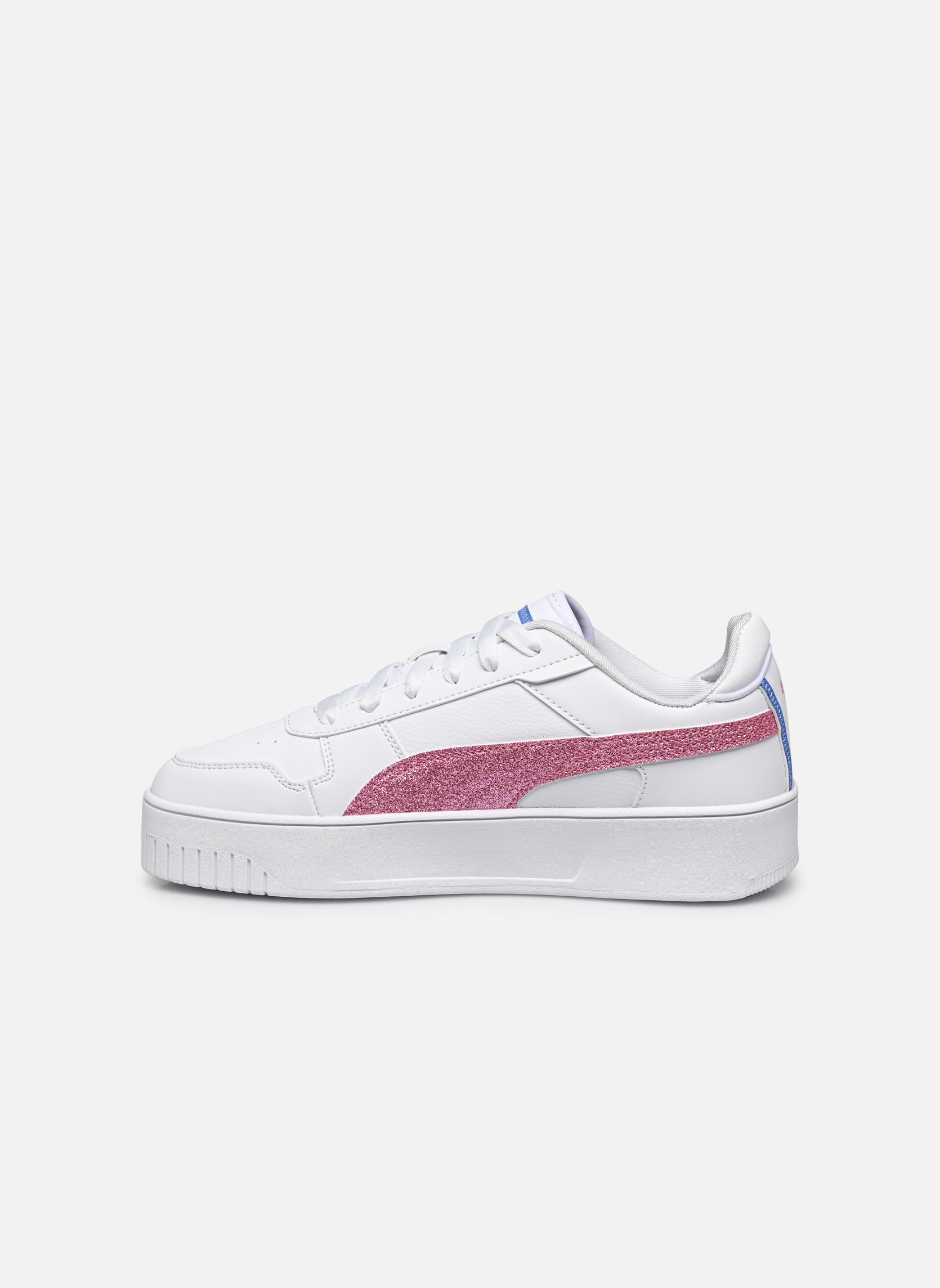 Baskets Carina Street Deep Dive Jr fille blanc Puma Baskets Carina Street Deep Dive Jr fille blanc PUMA WHITE-FAST PINK-BLUE SKIE