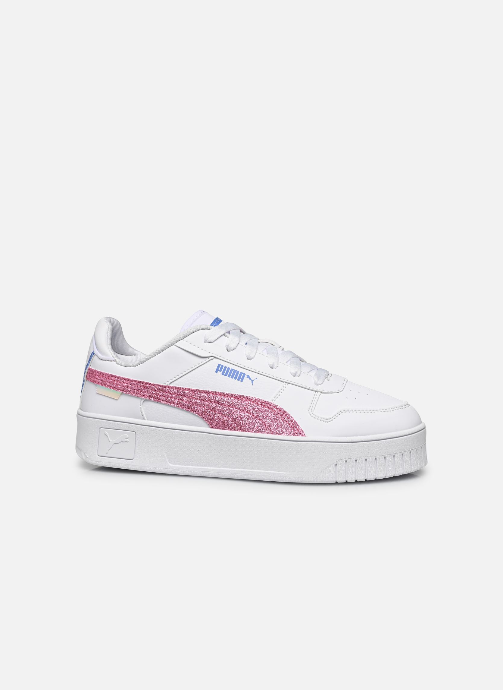 Baskets Carina Street Deep Dive Jr fille blanc Puma Baskets Carina Street Deep Dive Jr fille blanc PUMA WHITE-FAST PINK-BLUE SKIE