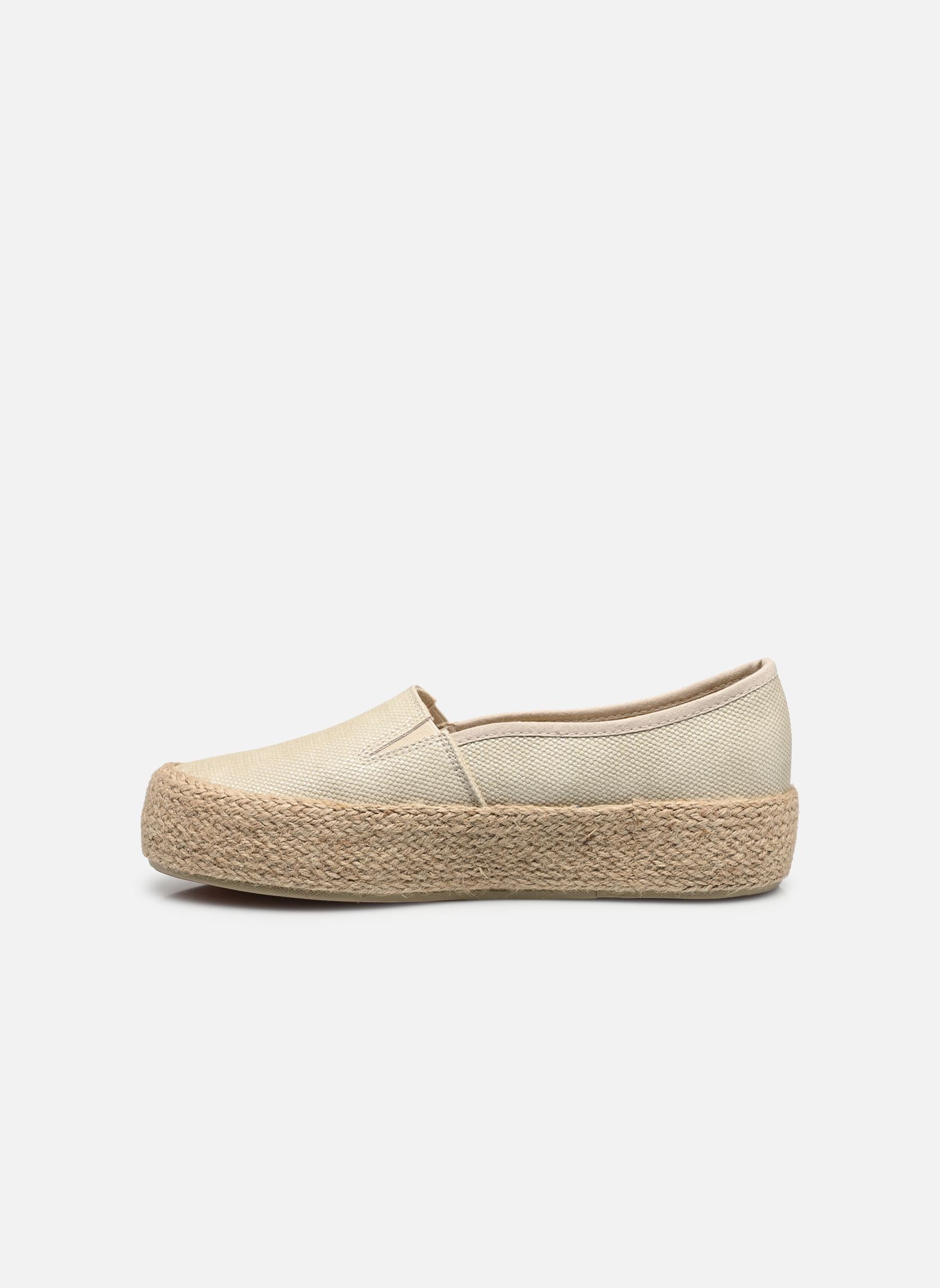Espadrilles met sleehak en plateau Freetown dames beige Chattawak Espadrilles met sleehak en plateau Freetown dames beige Sable