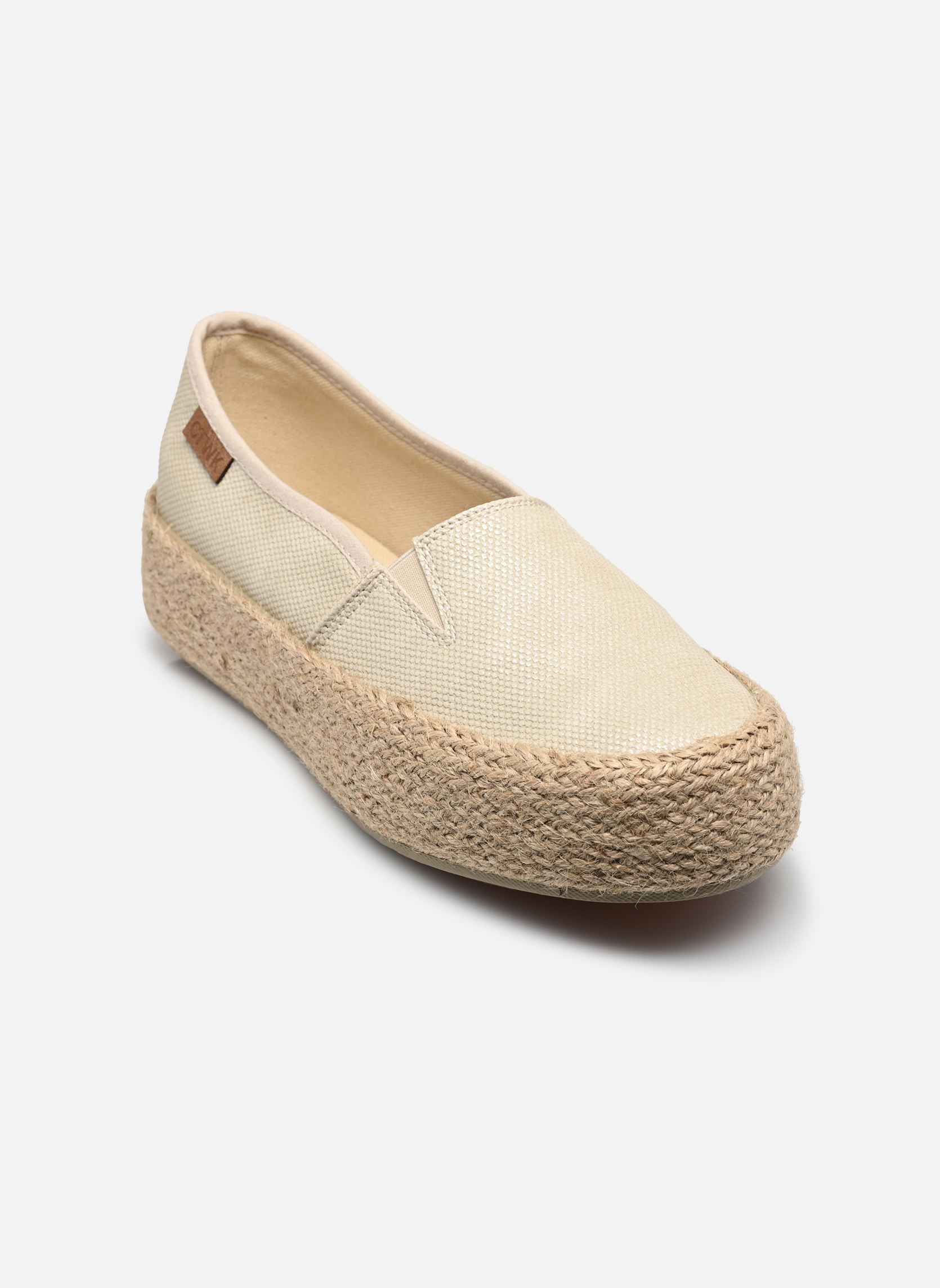 Espadrilles met sleehak en plateau Freetown dames beige Chattawak Espadrilles met sleehak en plateau Freetown dames beige Sable