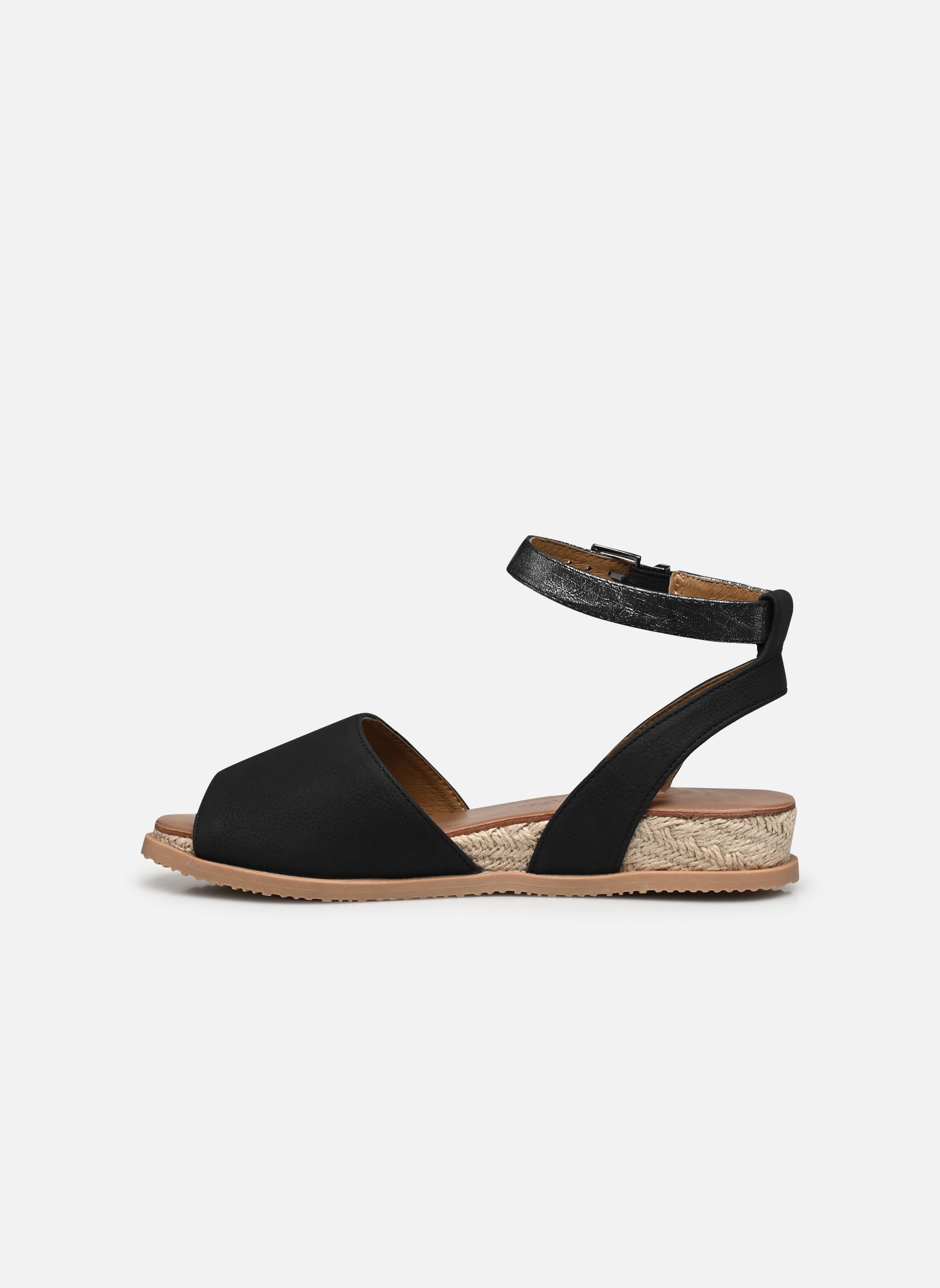 Sandales compensées et plateformes Louisa femme noir Chattawak Sandales compensées et plateformes Louisa femme noir Noir