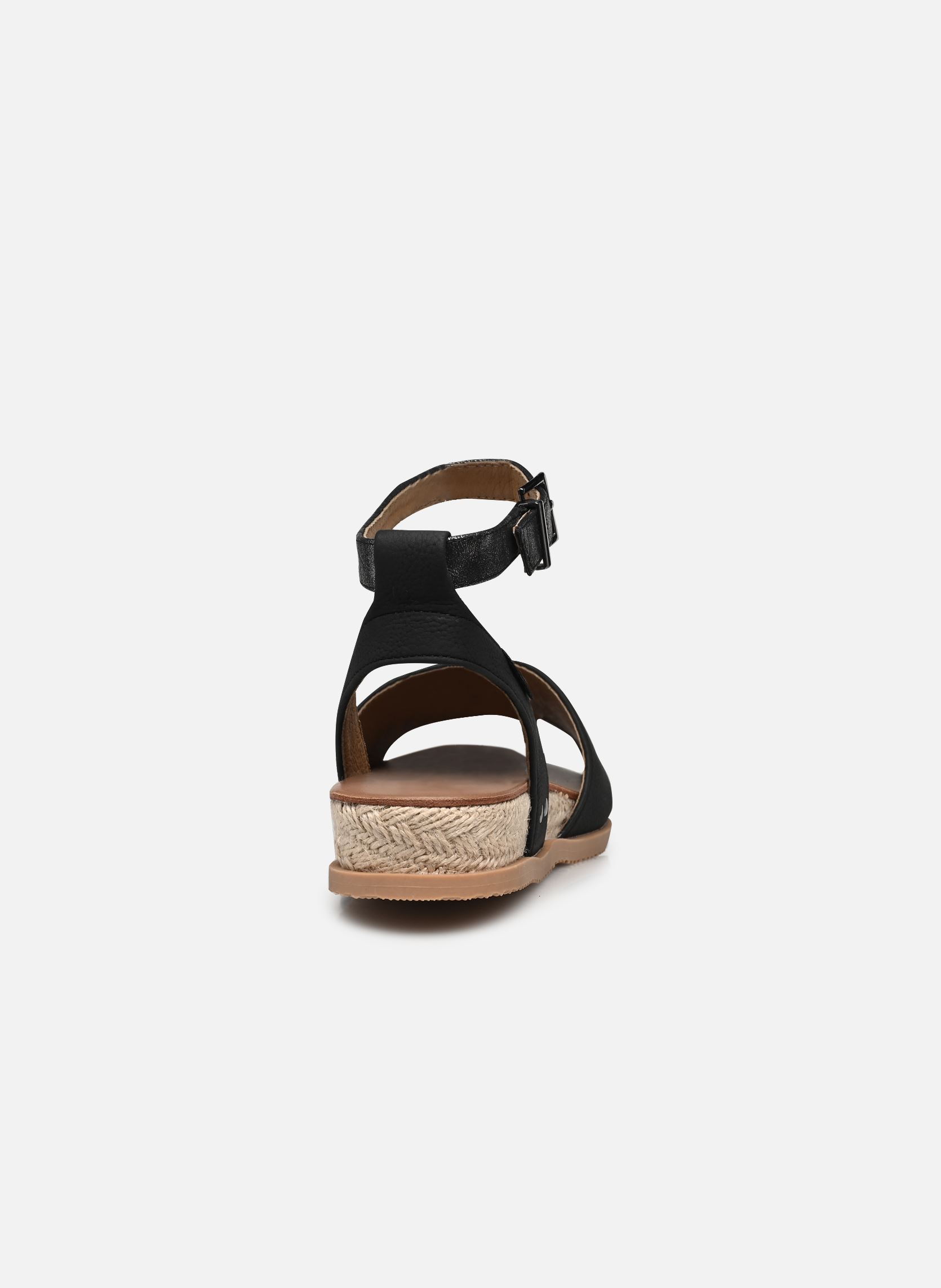 Sandales compensées et plateformes Louisa femme noir Chattawak Sandales compensées et plateformes Louisa femme noir Noir