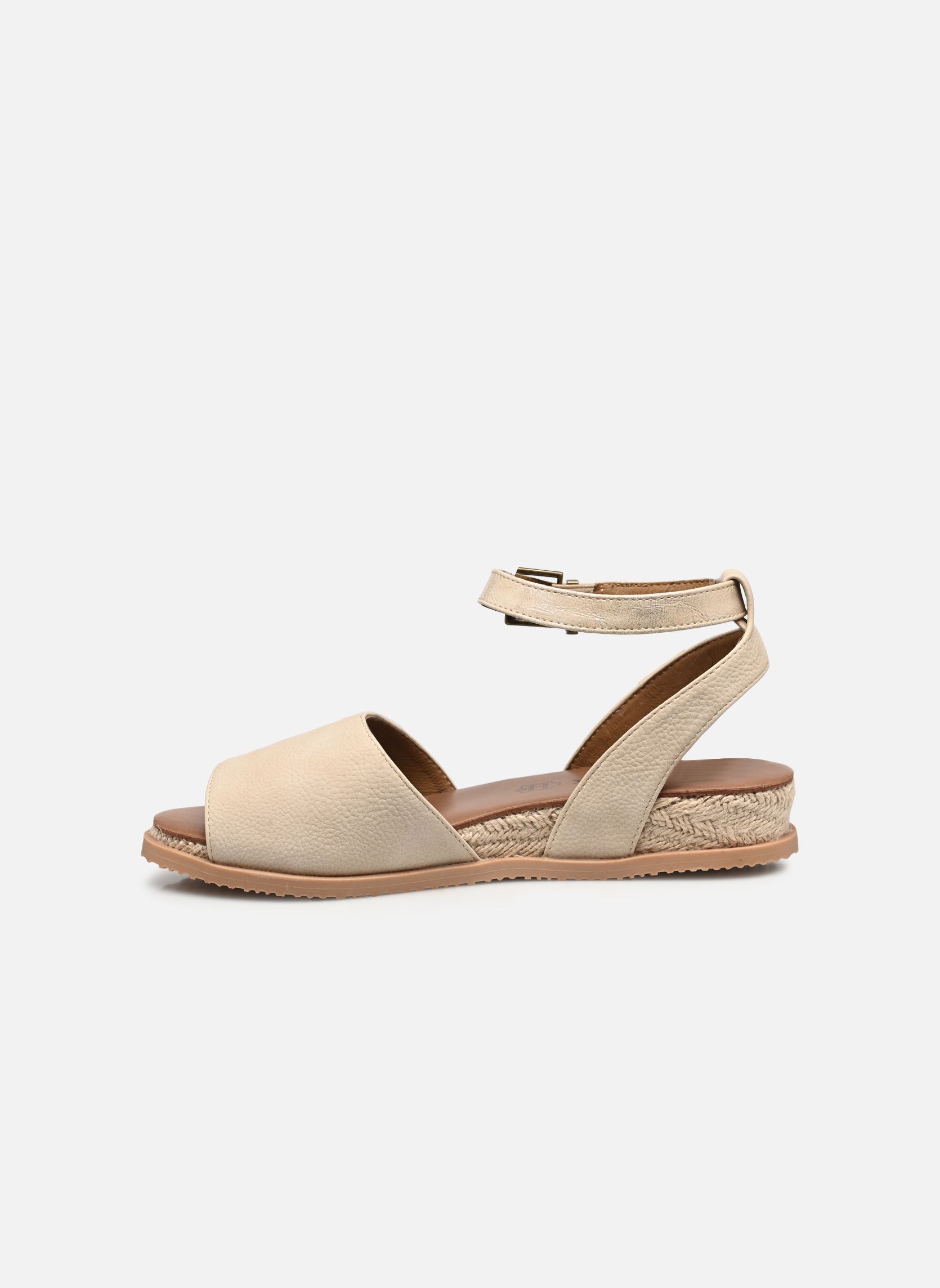 Sandali con zeppa e plateau Louisa donna beige Chattawak Sandali con zeppa e plateau Louisa donna beige Sable