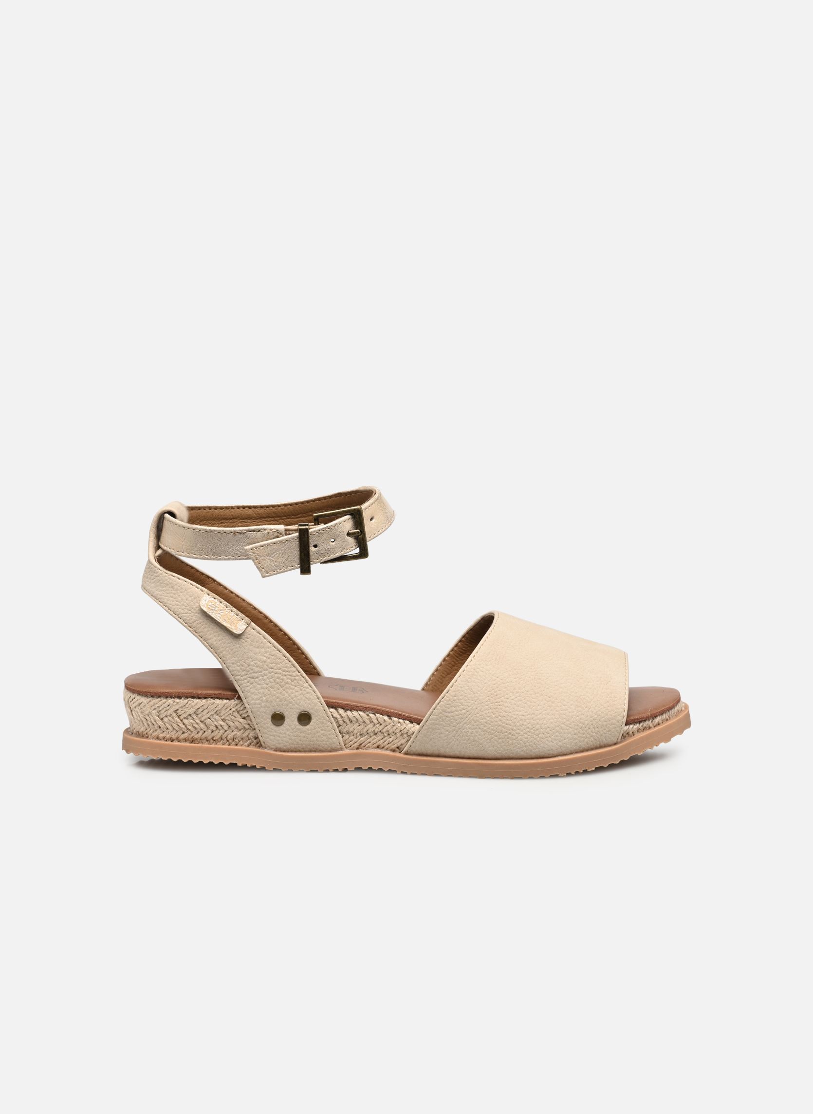 Sandali con zeppa e plateau Louisa donna beige Chattawak Sandali con zeppa e plateau Louisa donna beige Sable
