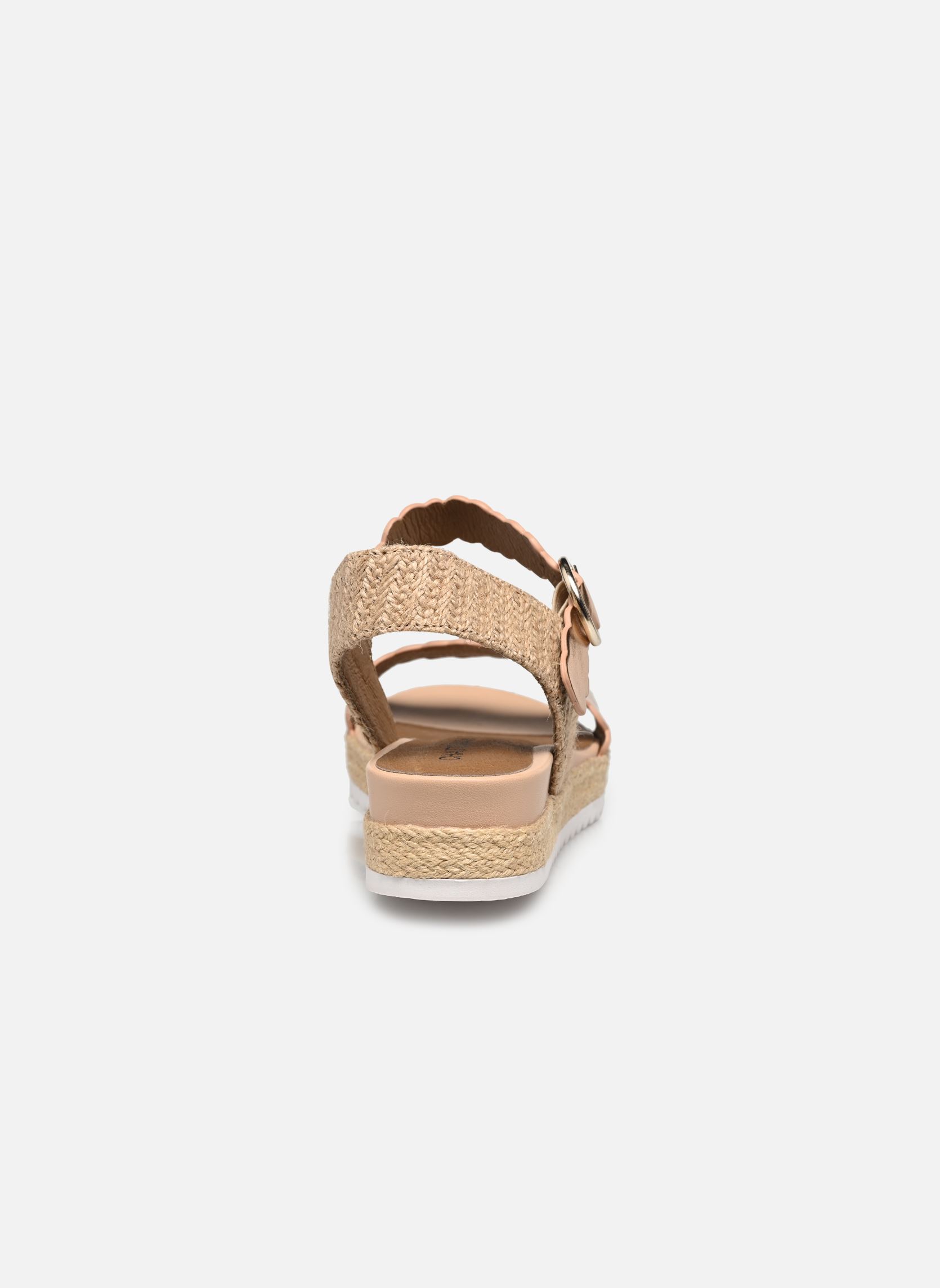 Keil- und Plateausandalen Maka damen rosa Chattawak Keil- und Plateausandalen Maka damen rosa Rose gold