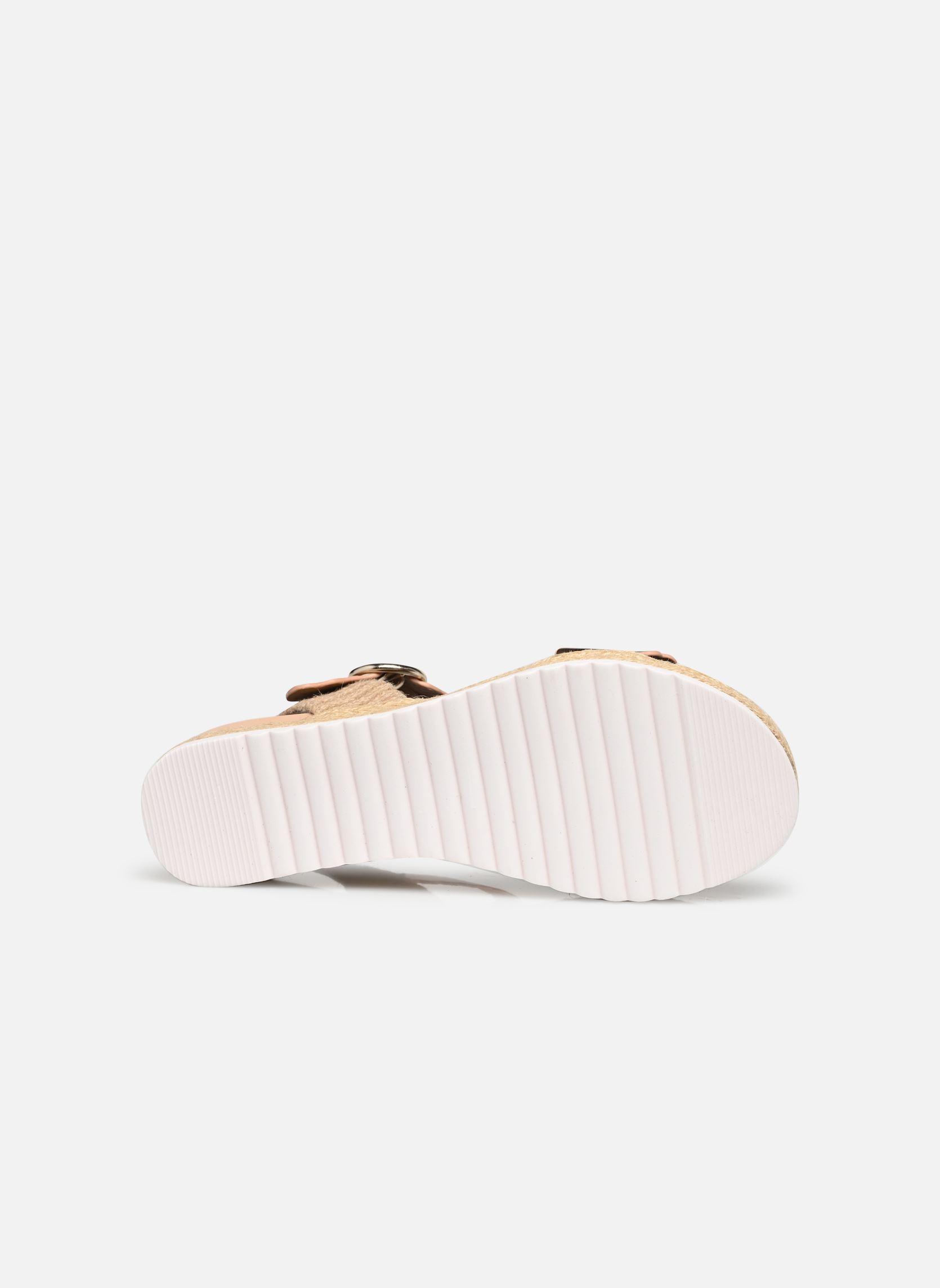 Keil- und Plateausandalen Maka damen rosa Chattawak Keil- und Plateausandalen Maka damen rosa Rose gold