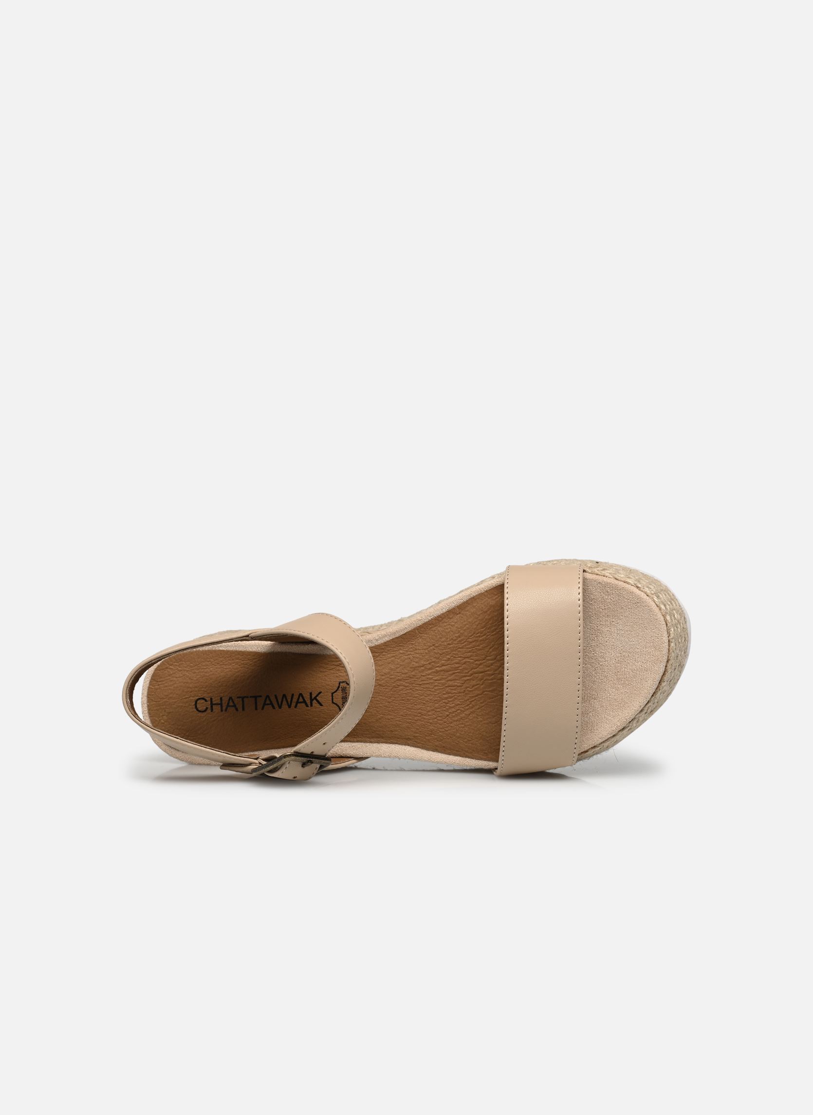 Sandales compensées et plateformes Tambu femme beige Chattawak Sandales compensées et plateformes Tambu femme beige Beige