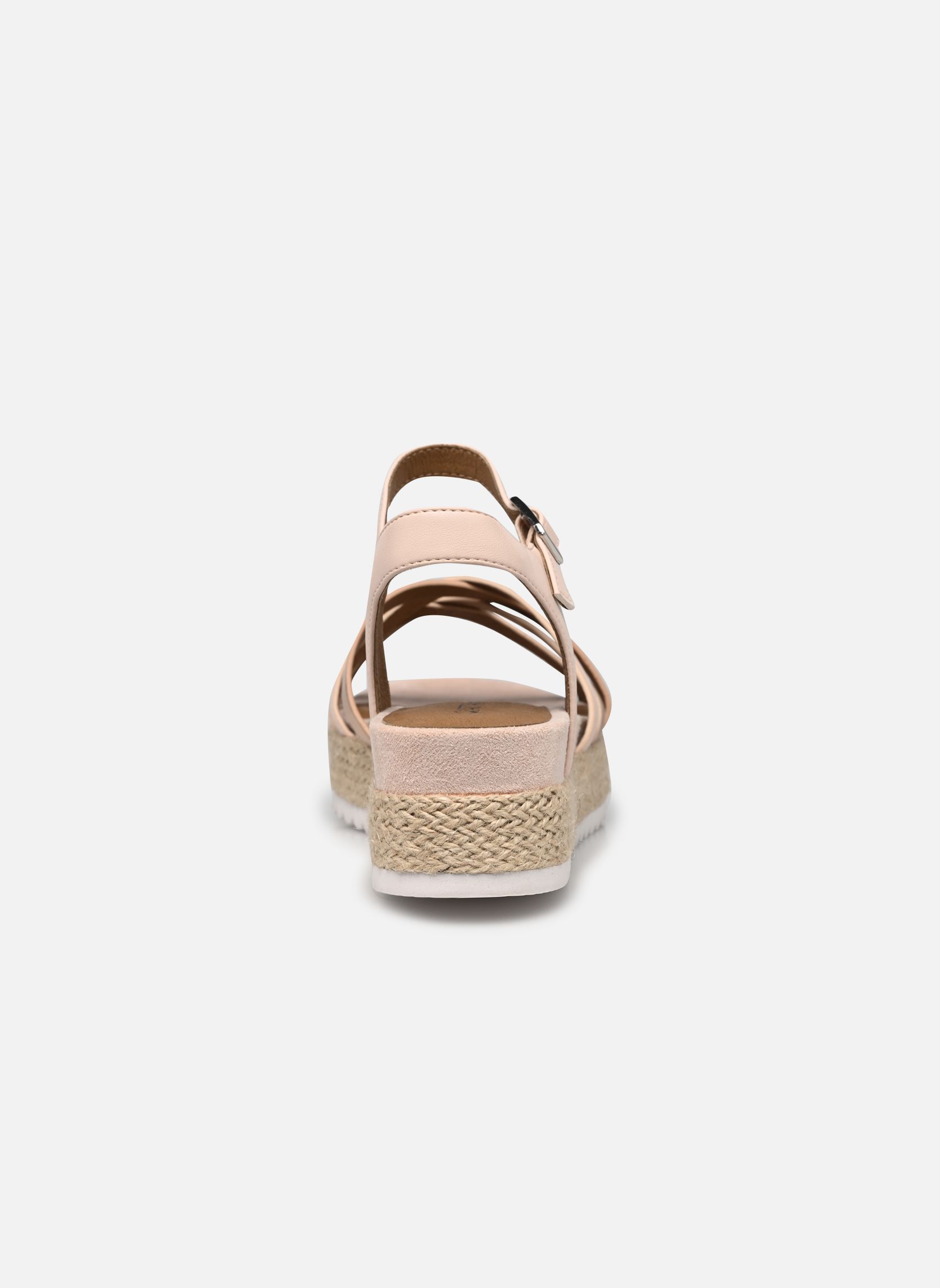 Sandales compensées et plateformes Mifra femme rose Chattawak Sandales compensées et plateformes Mifra femme rose Rose gold