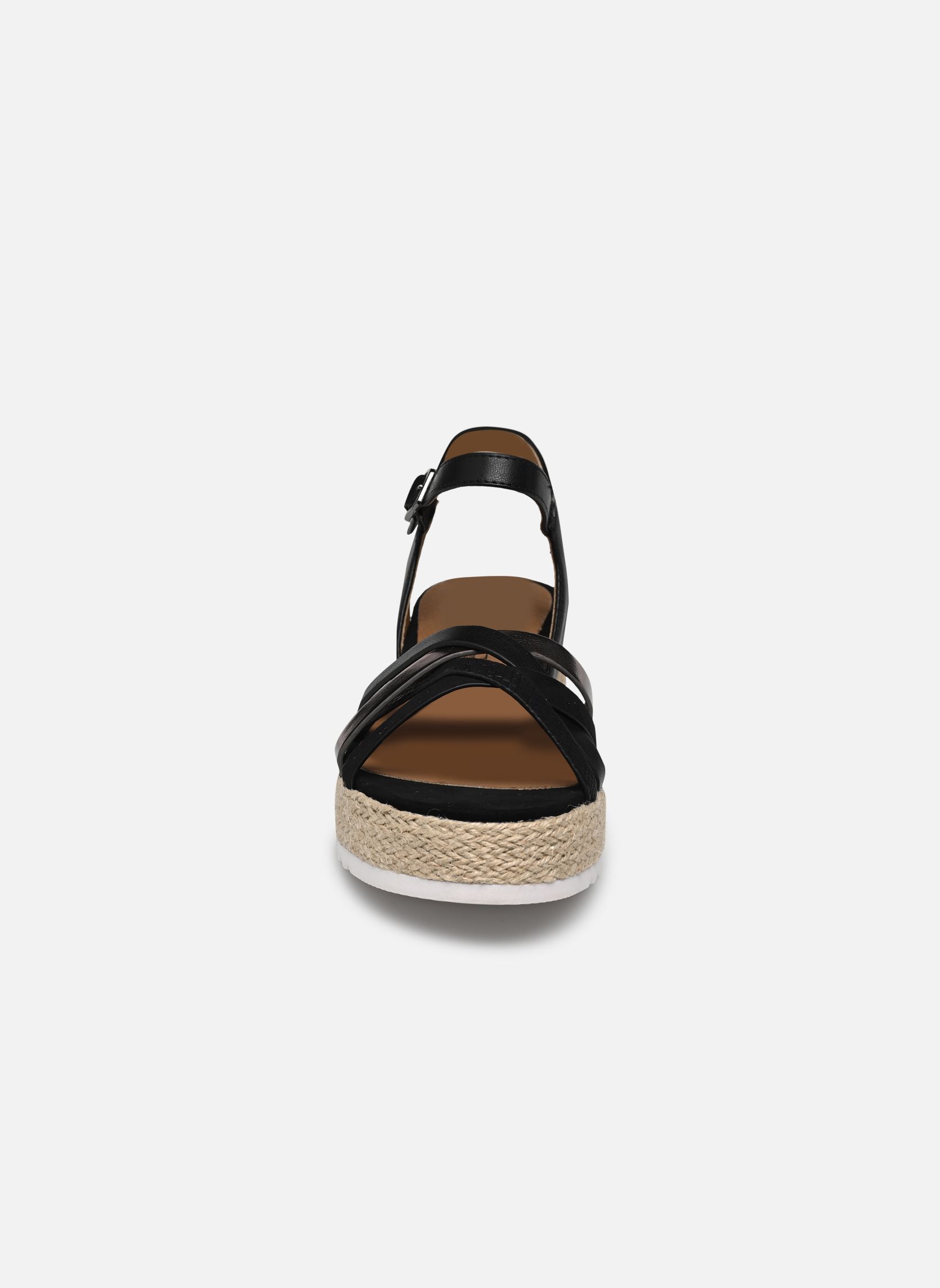 Sandales compensées et plateformes Mifra femme noir Chattawak Sandales compensées et plateformes Mifra femme noir Noir
