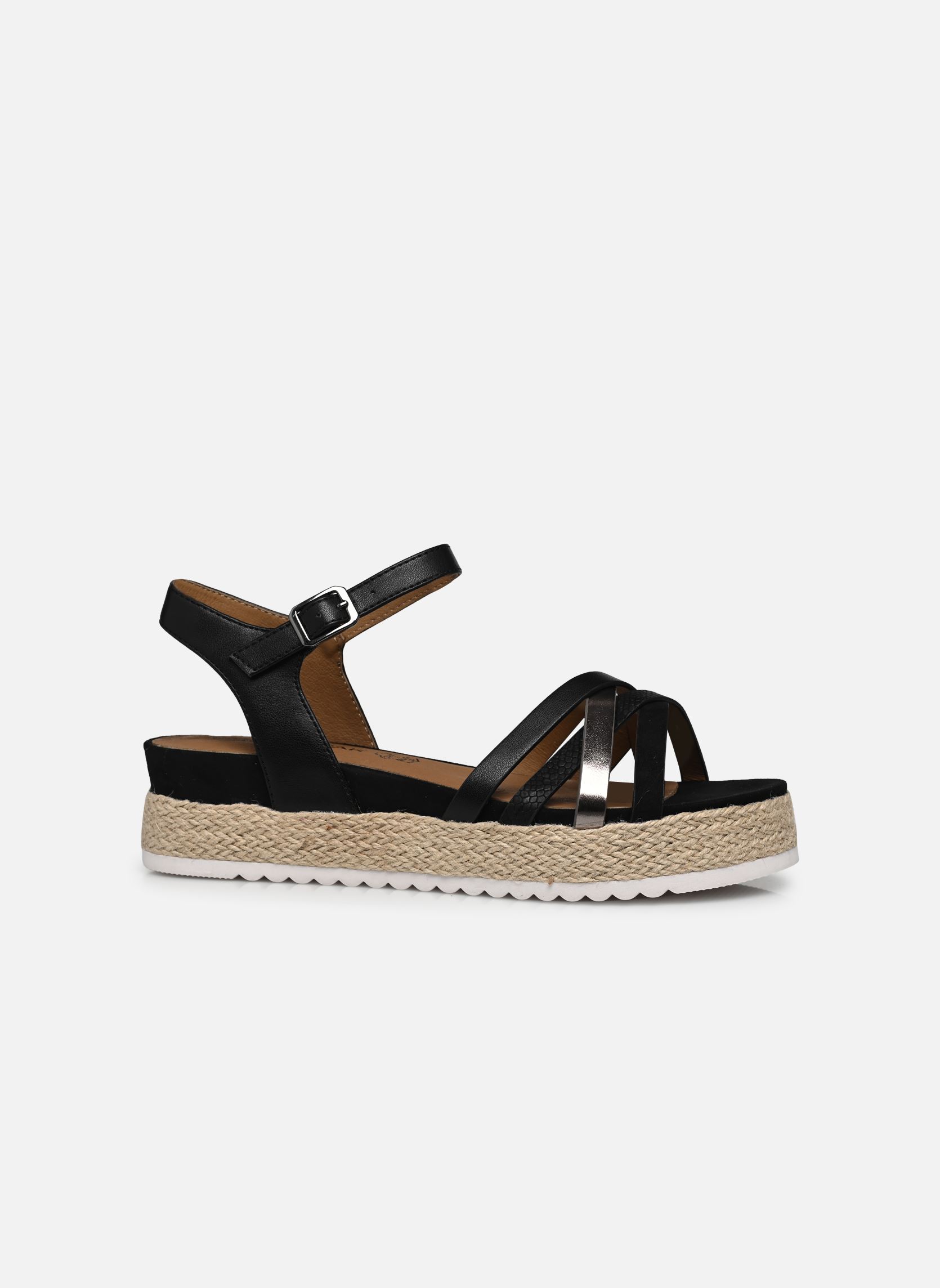 Sandales compensées et plateformes Mifra femme noir Chattawak Sandales compensées et plateformes Mifra femme noir Noir