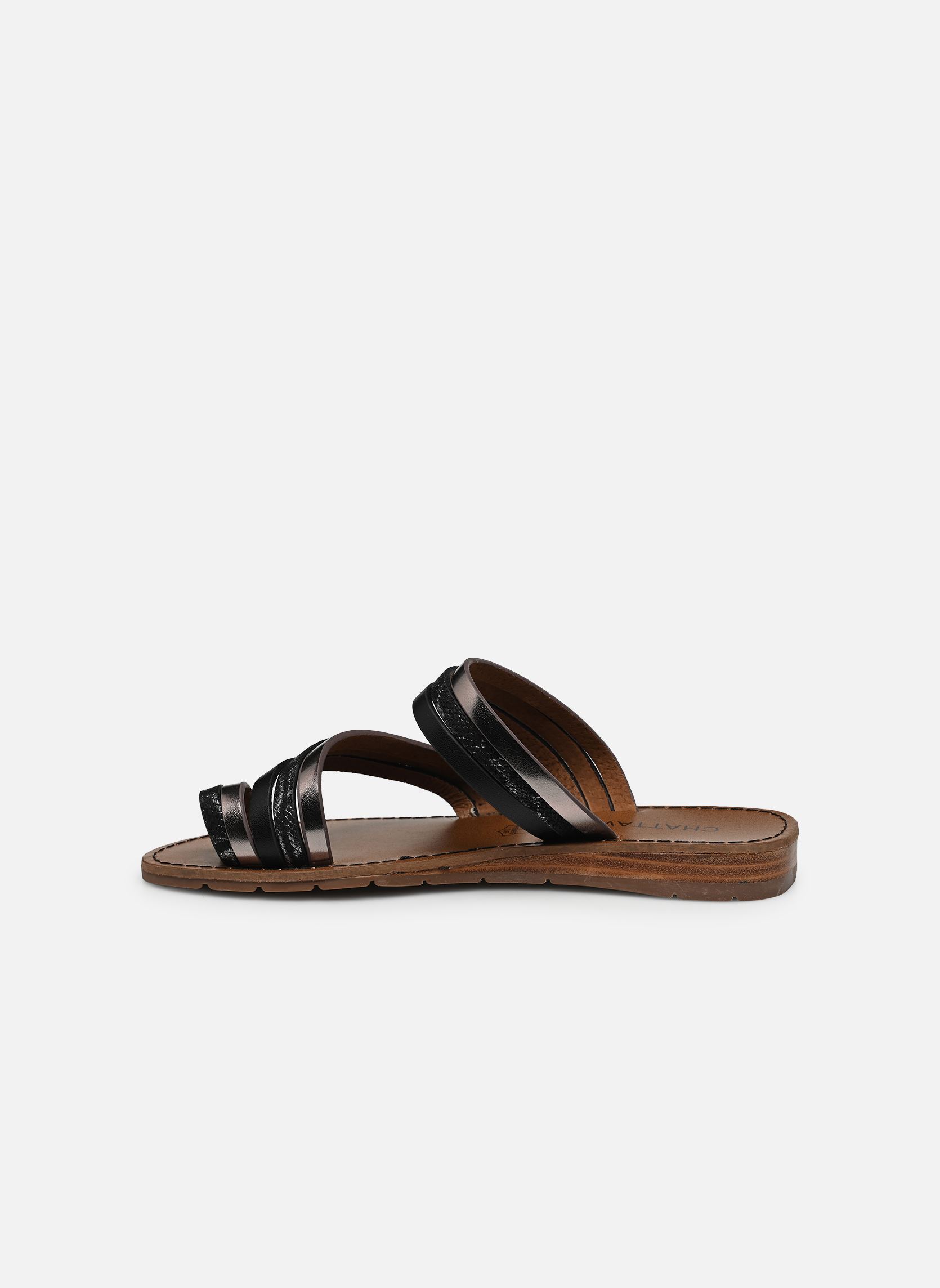Pantoletten und Clogs Sema damen schwarz Chattawak Pantoletten und Clogs Sema damen schwarz Noir