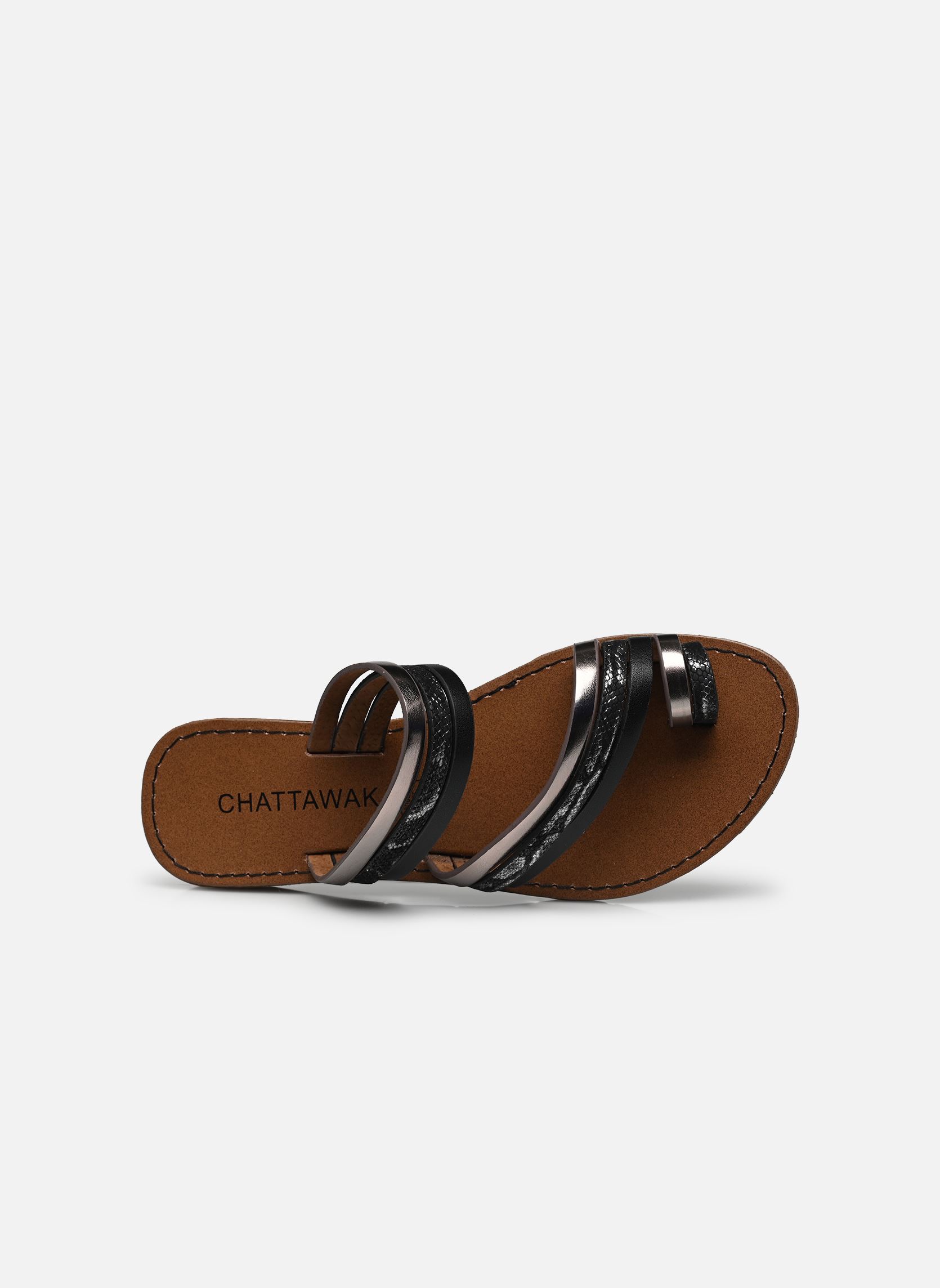 Pantoletten und Clogs Sema damen schwarz Chattawak Pantoletten und Clogs Sema damen schwarz Noir