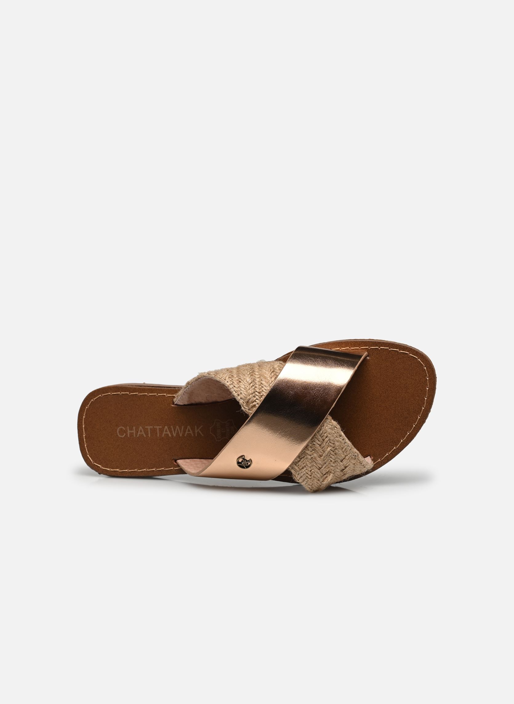 Muilen en klompen Brana dames roze Chattawak Muilen en klompen Brana dames roze Rose gold
