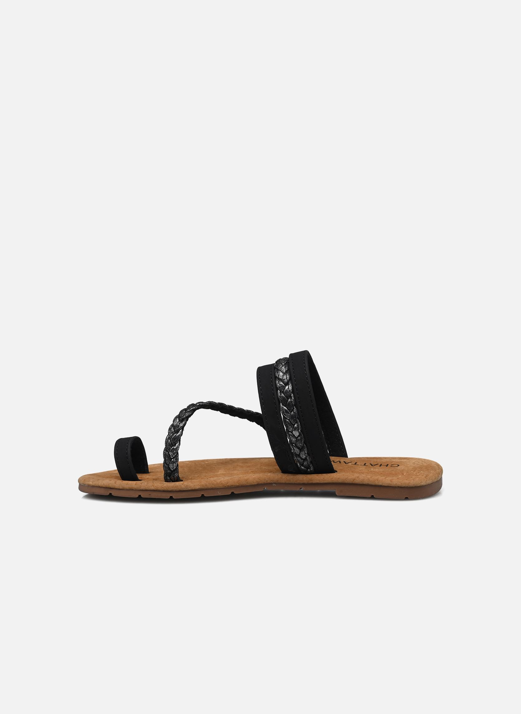 Pantoletten und Clogs Tifa damen schwarz Chattawak Pantoletten und Clogs Tifa damen schwarz Noir