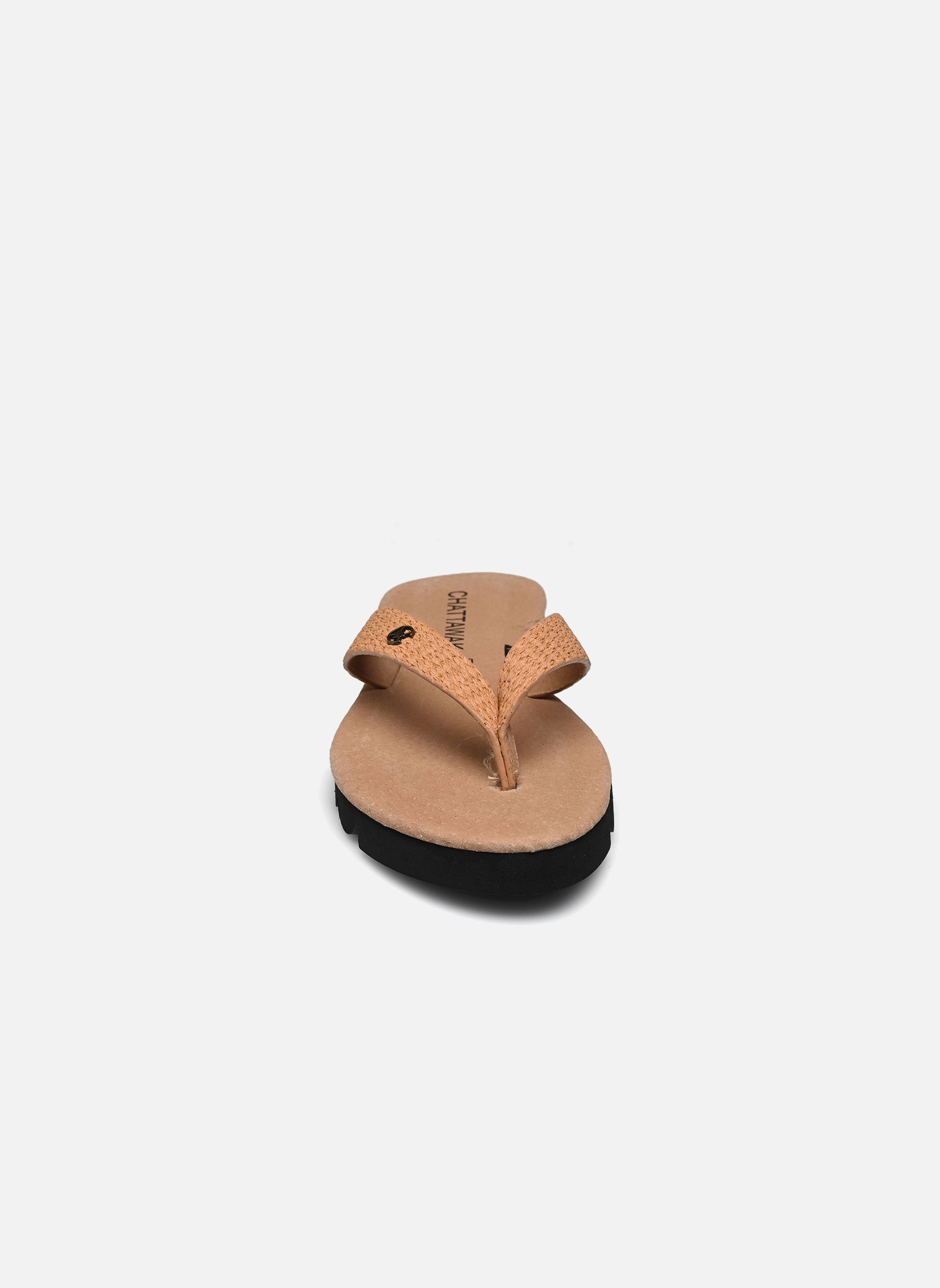 Slippers Kalunga dames bruin Chattawak Slippers Kalunga dames bruin Camel