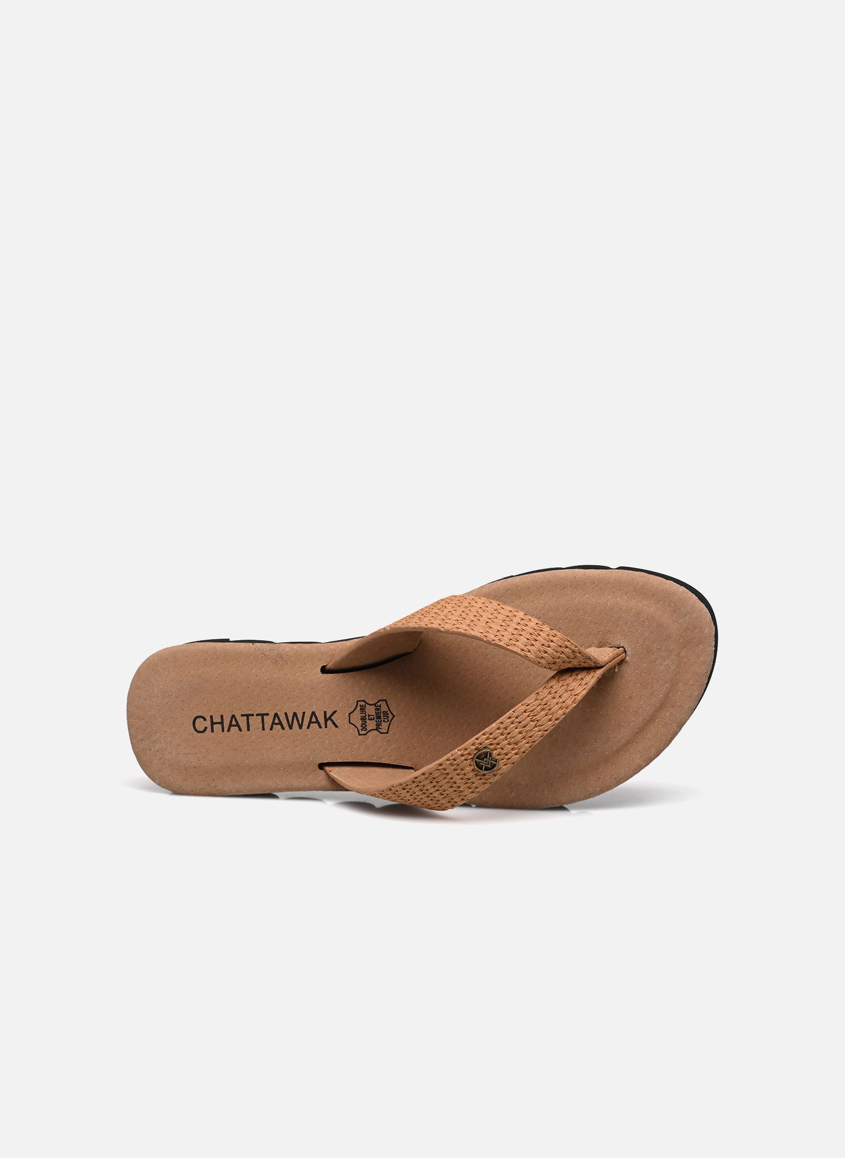 Slippers Kalunga dames bruin Chattawak Slippers Kalunga dames bruin Camel