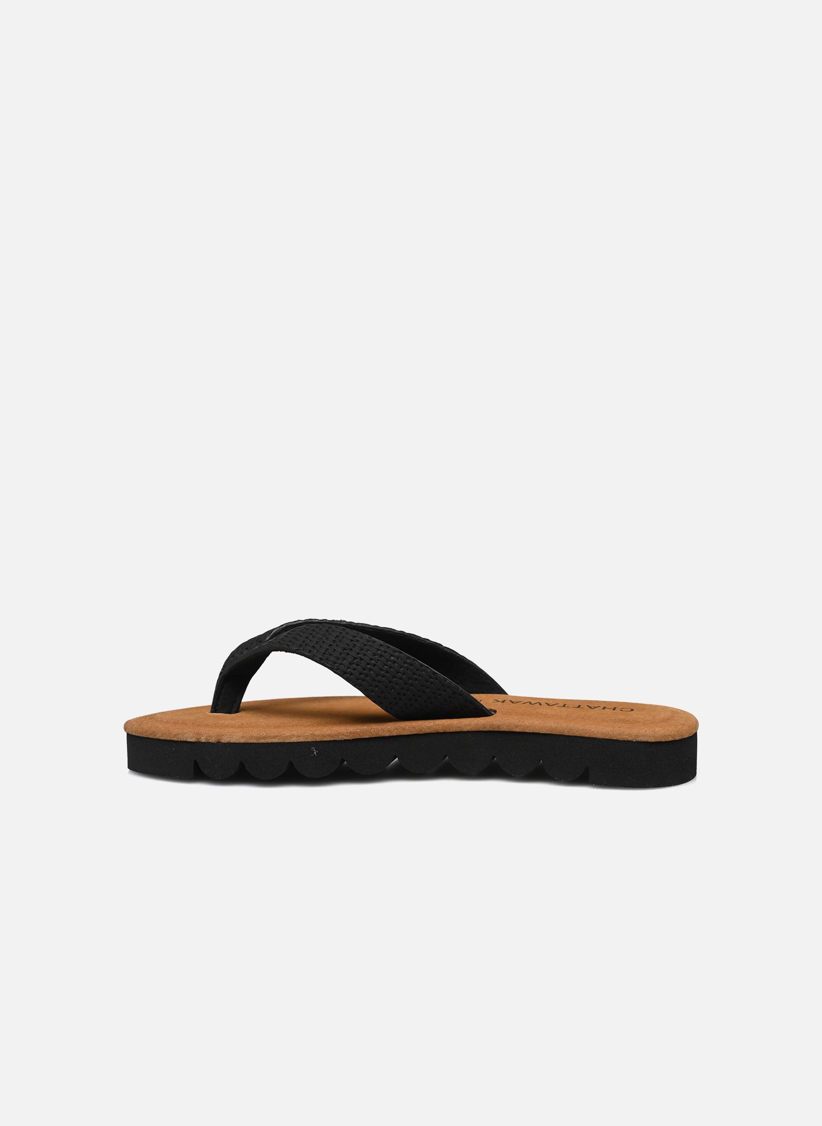 Tongs Kalunga femme noir Chattawak Tongs Kalunga femme noir Noir