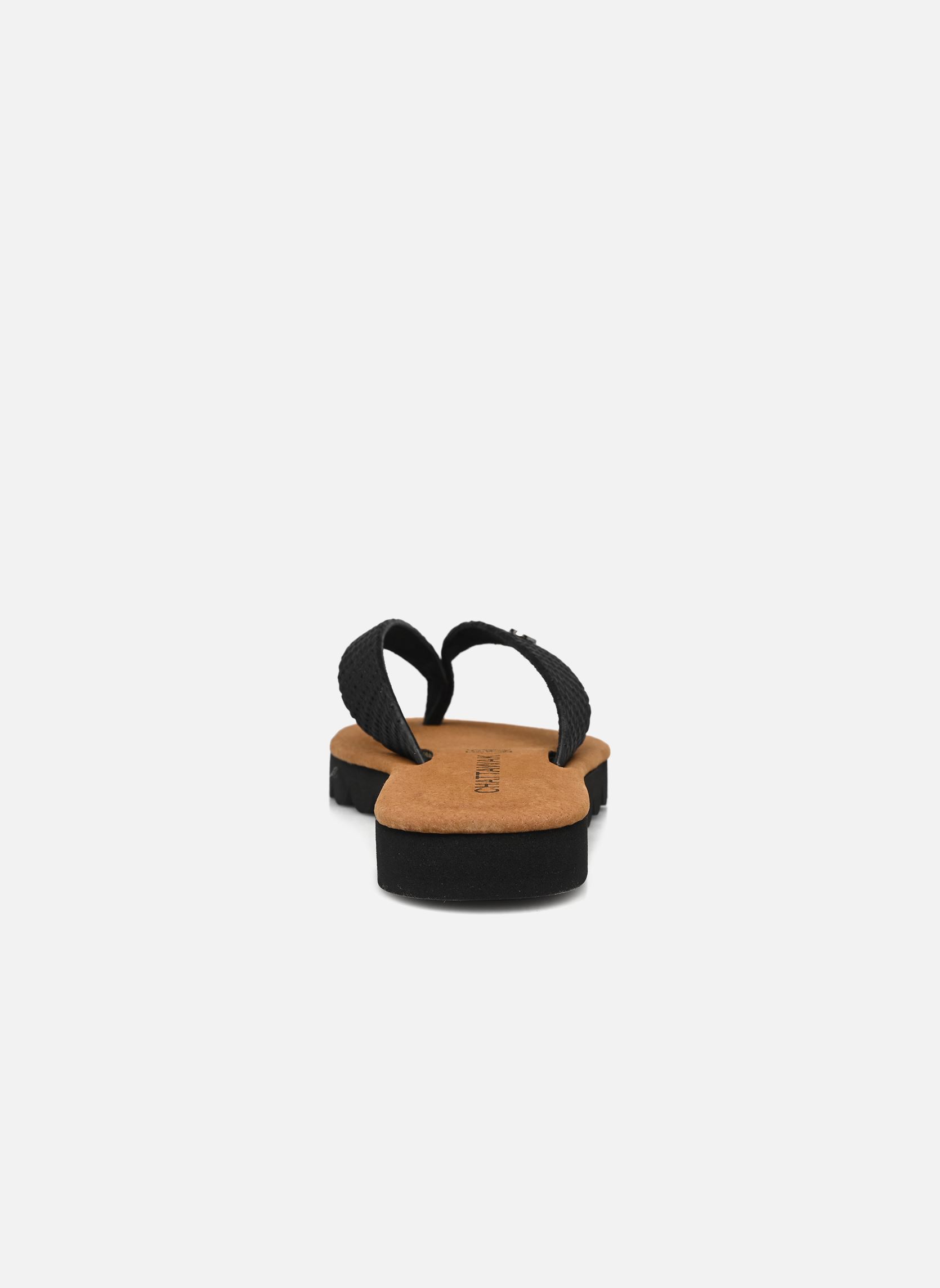 Tongs Kalunga femme noir Chattawak Tongs Kalunga femme noir Noir