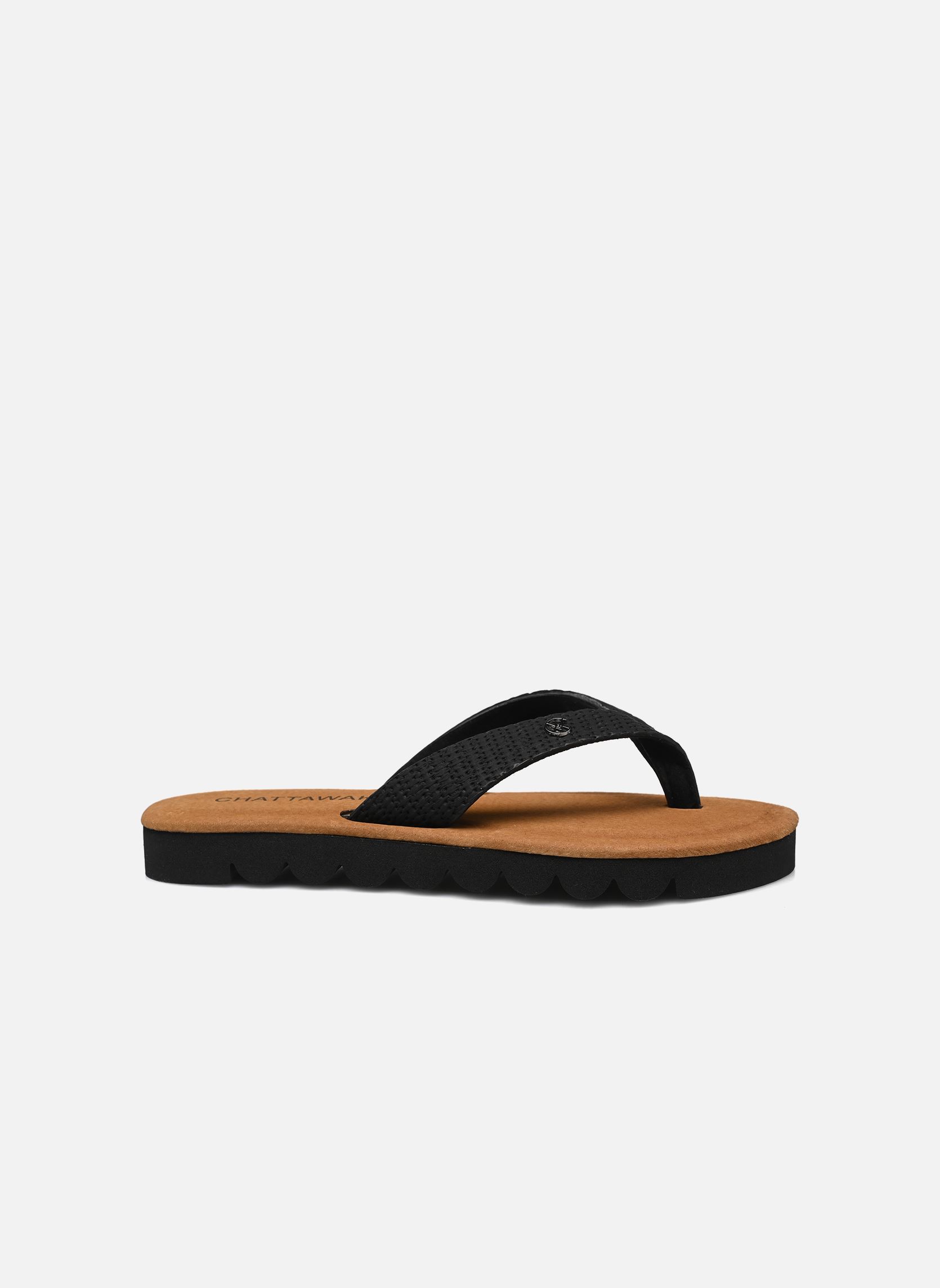 Tongs Kalunga femme noir Chattawak Tongs Kalunga femme noir Noir