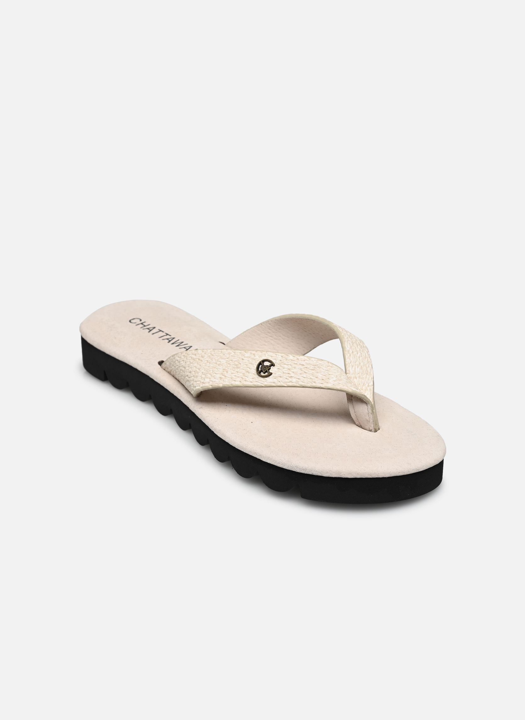 Slippers Kalunga dames beige Chattawak Slippers Kalunga dames beige Sable